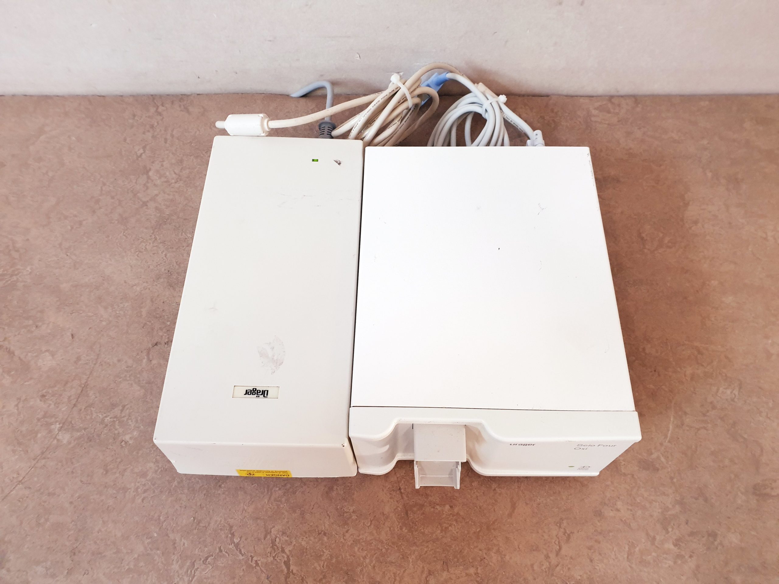 Dräger Draeger Scio Four OXI Gas Modul Gasmessung Paramagnetisch 6871803 RI 10 mit Netzteil