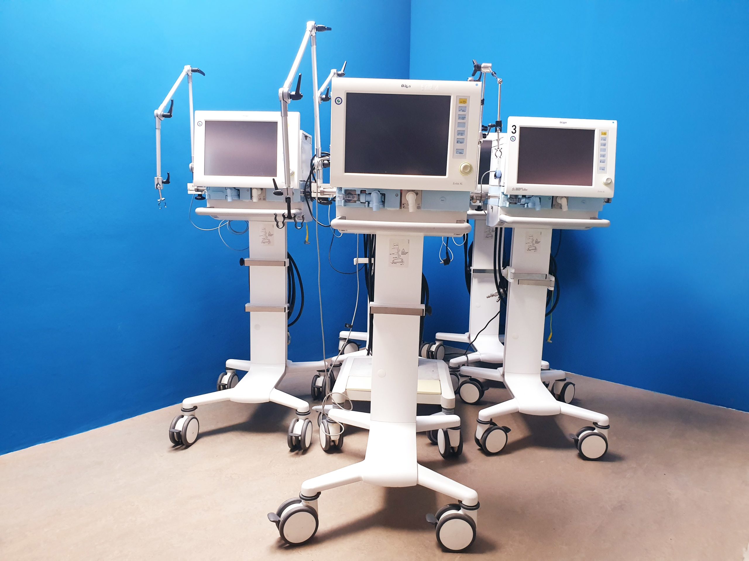DRÄGR EVITA XL MIT CO2 Sensor – S.W 7.05
