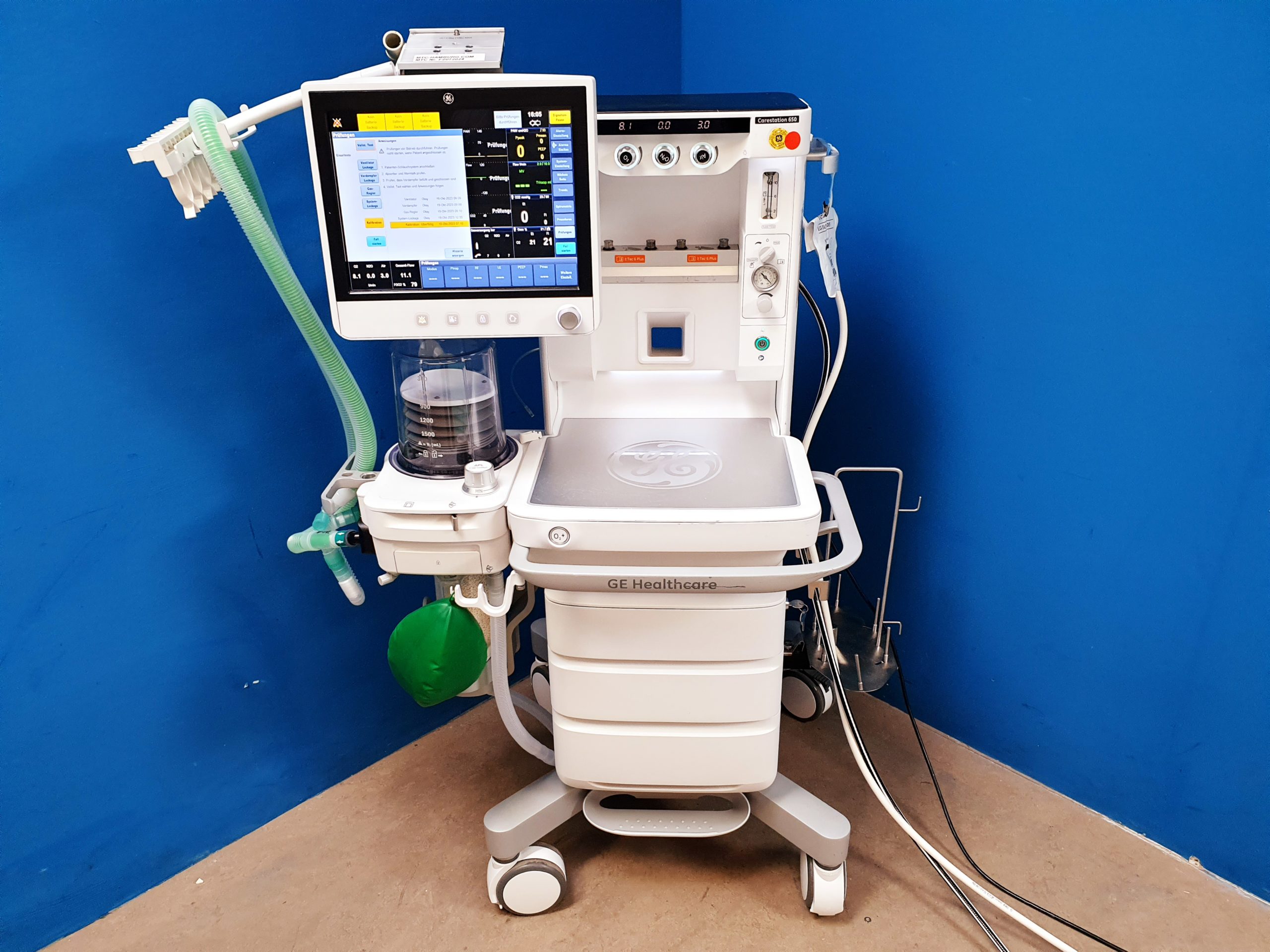 GE Carestation 650 Anästhesie-Narkose – DOM 2016