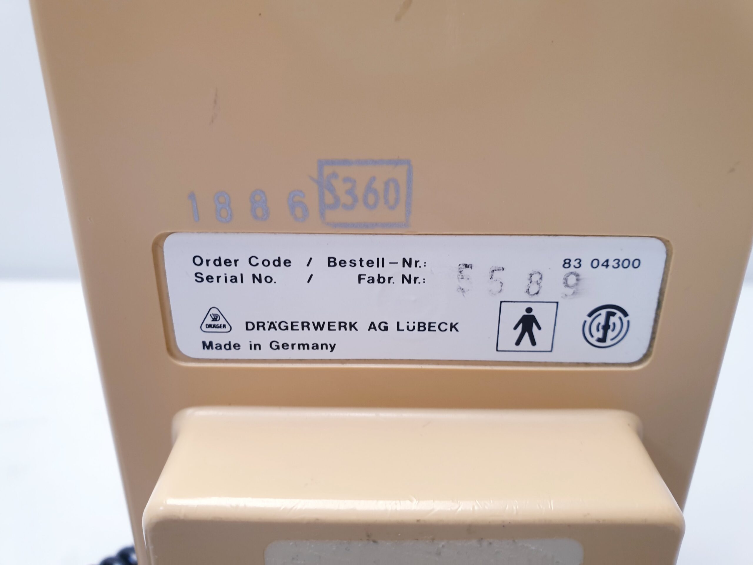 Dräger Oxydig O2-Meß-und Warngerät mit Kabel Ohne Sensor