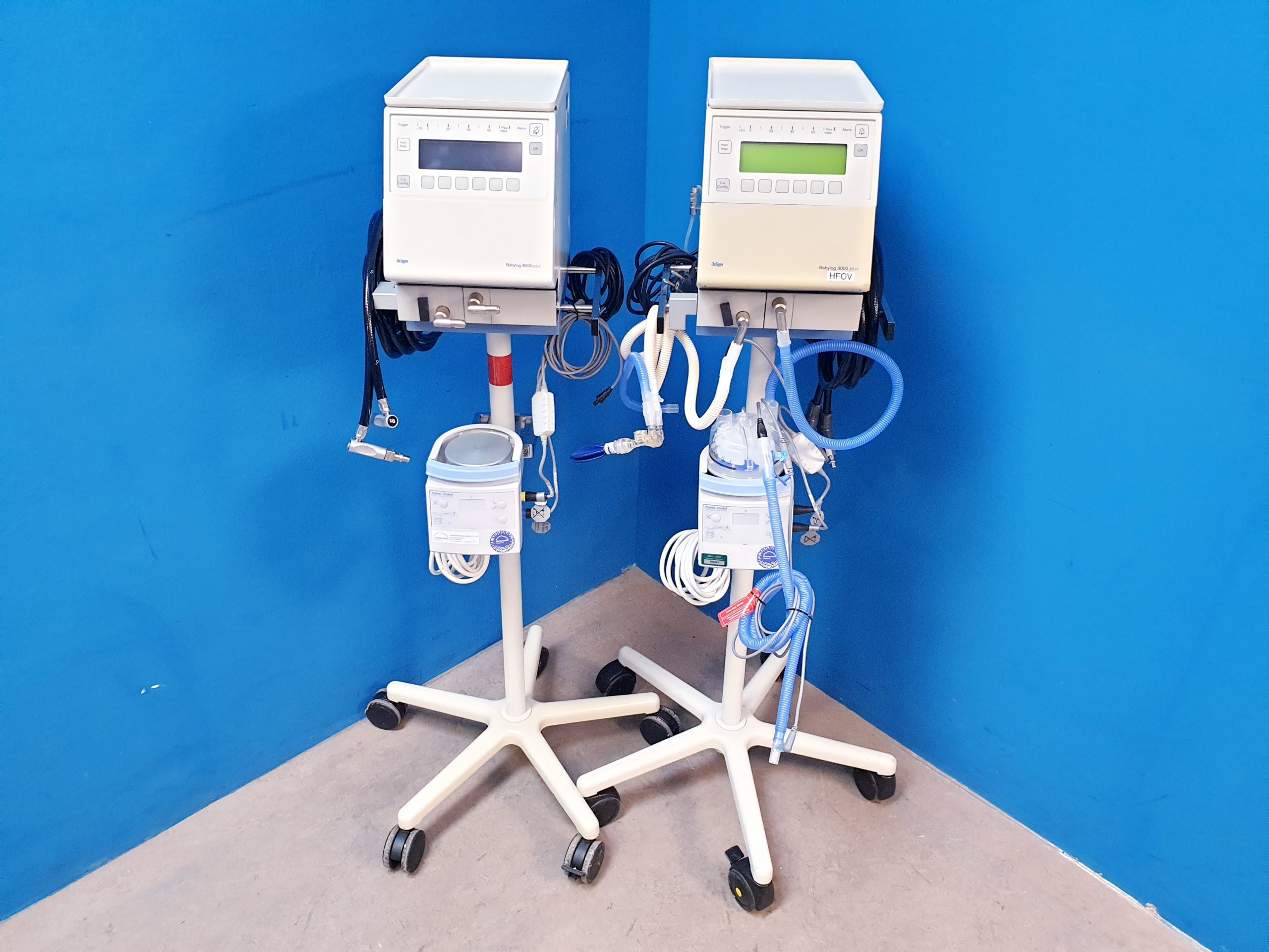 Dräger Babylog 8000 plus Beatmungsgerät für Neonaten