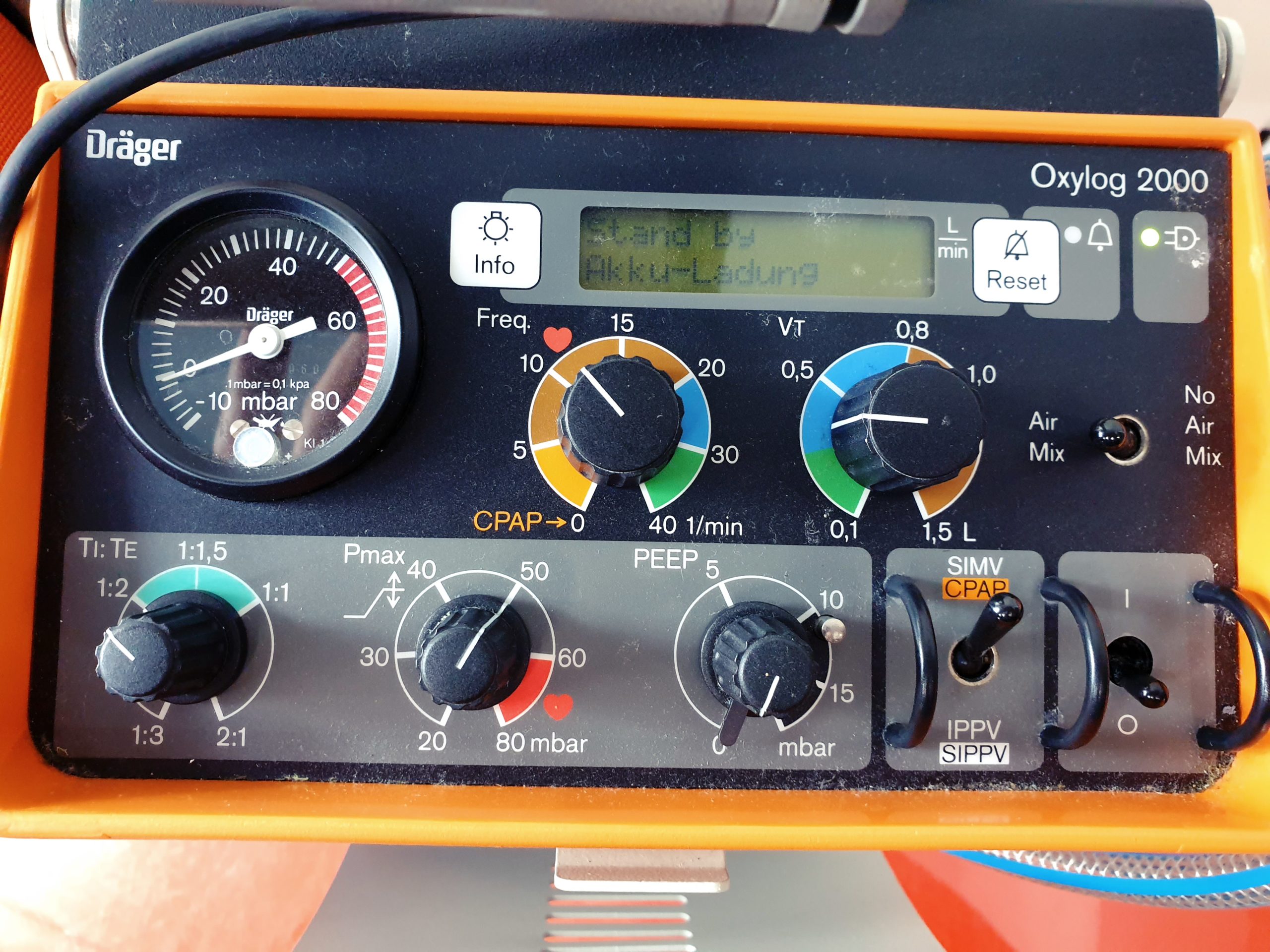 Dräger Draeger Oxylog 2000 Oxylog2000