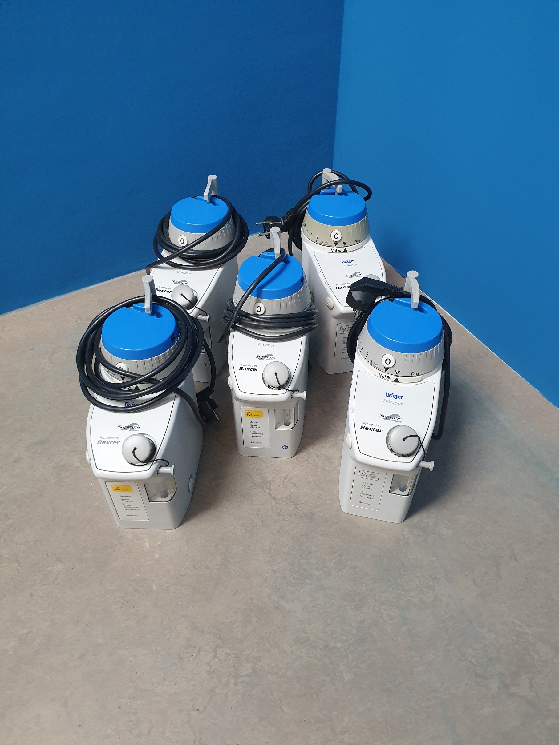 Drager Dräger D-Vapor Desflurane Vaporizer Vapor