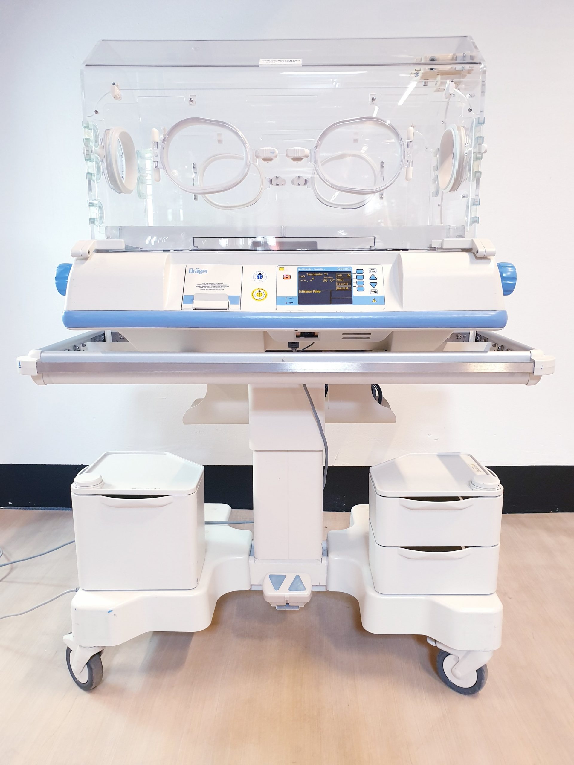 Dräger Isolette C2000e // C 2000 e Incubator / Inkubator Neonatal