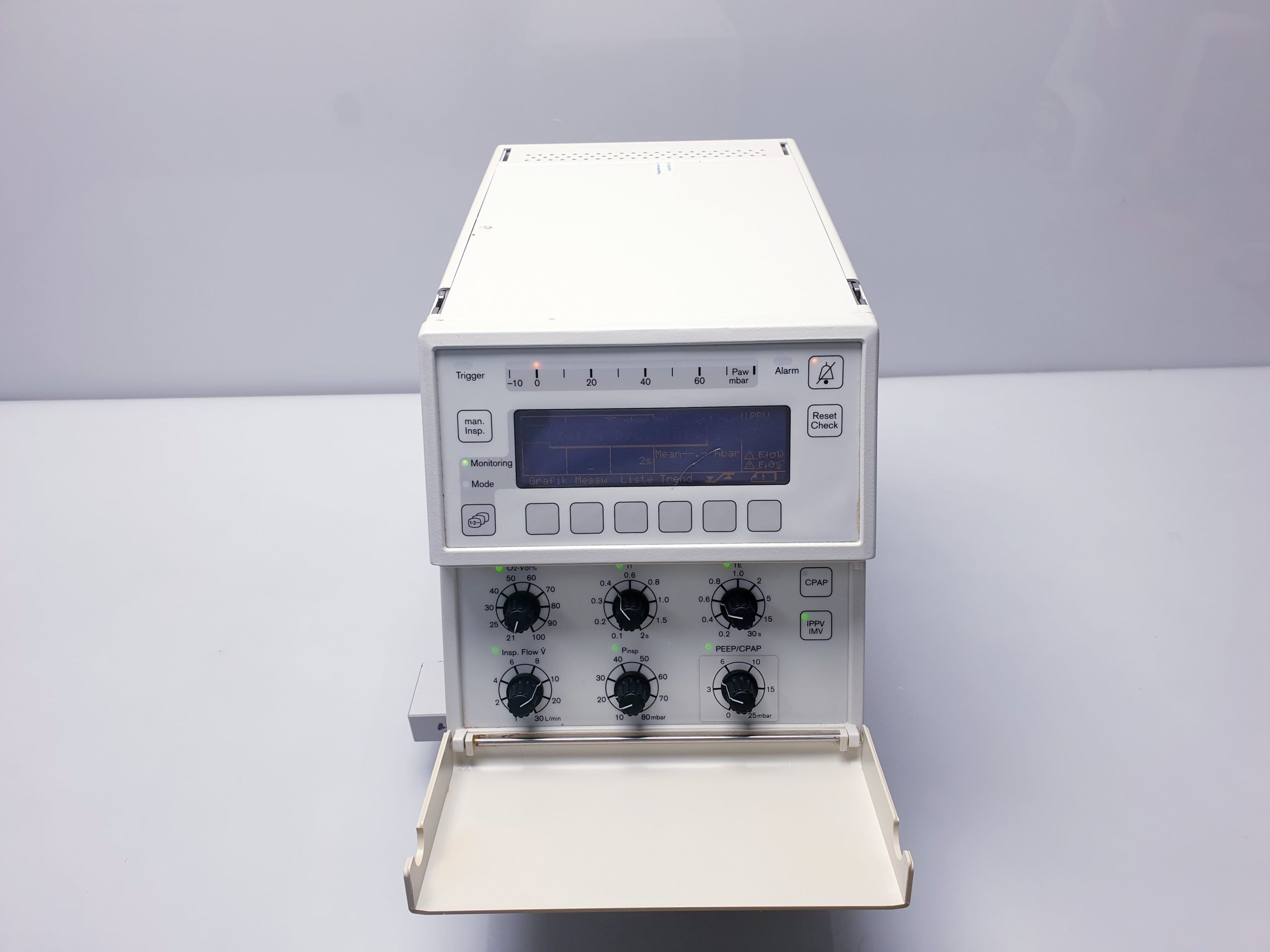 Dräger Babylog 8000 Infant Ventilator Fahrbar Rollbar