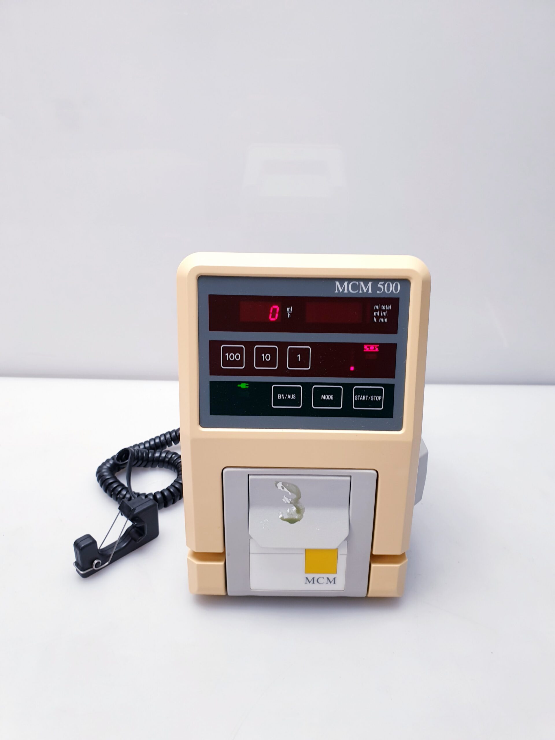 Argus Infusionspumpe MCM 500 MC500 mit Tropfensensor