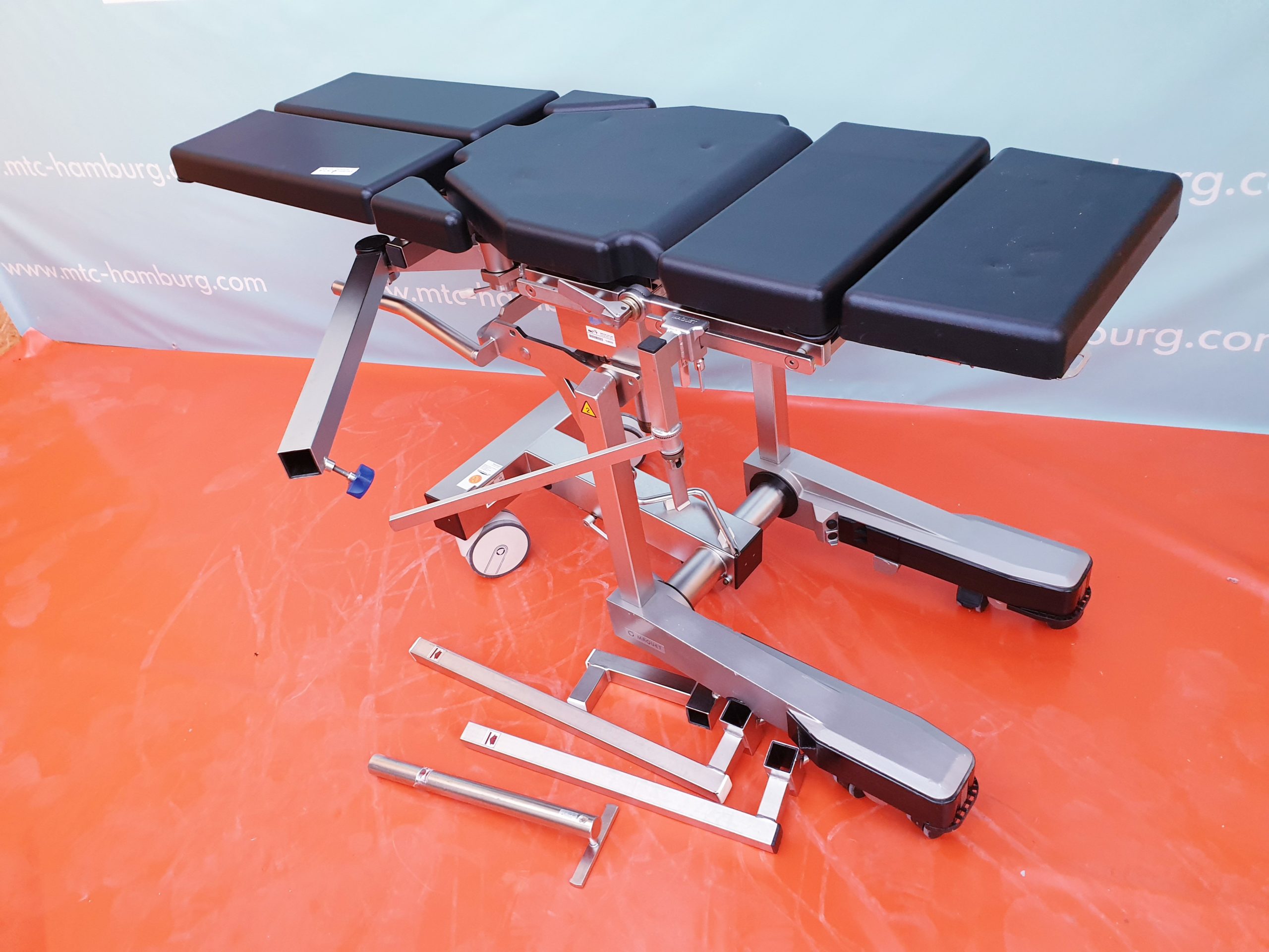 Maquet 1120.58A0 EXTENSIONSLIEGE // Transporter + 1120.20B Extensionsoberfläche + Zubehör