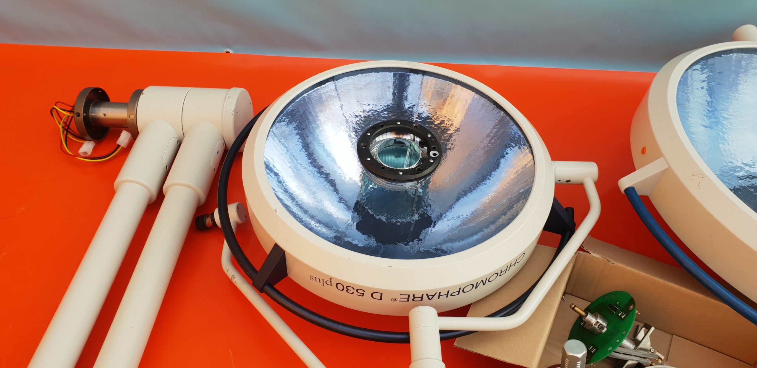 BERCHTOLD CHROMOPHARE D530 Plus + D650 Op Beleuchtung