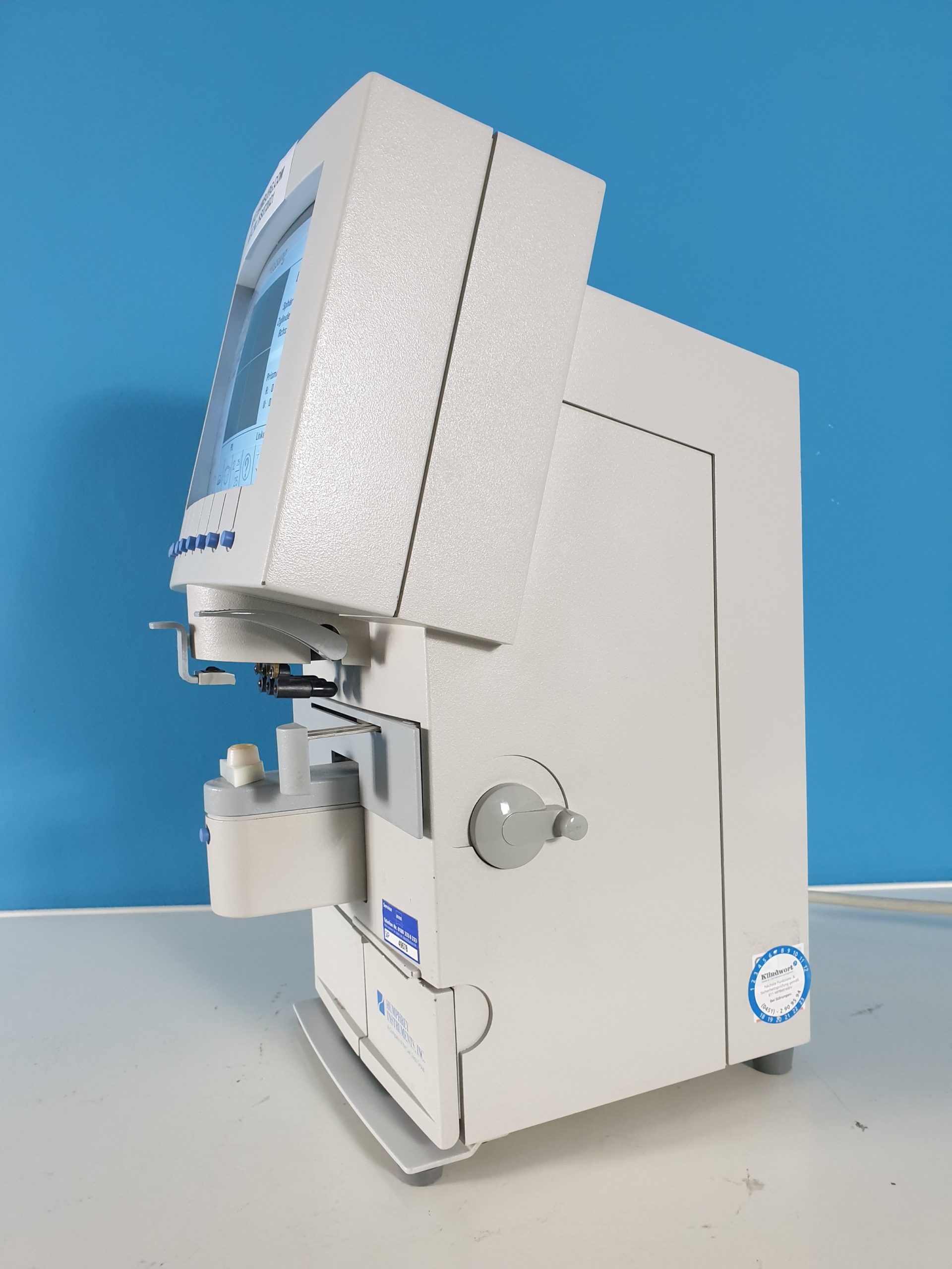 ZEISS Humphrey 350 Linse Analysator , Scheitelbrechwertmesser