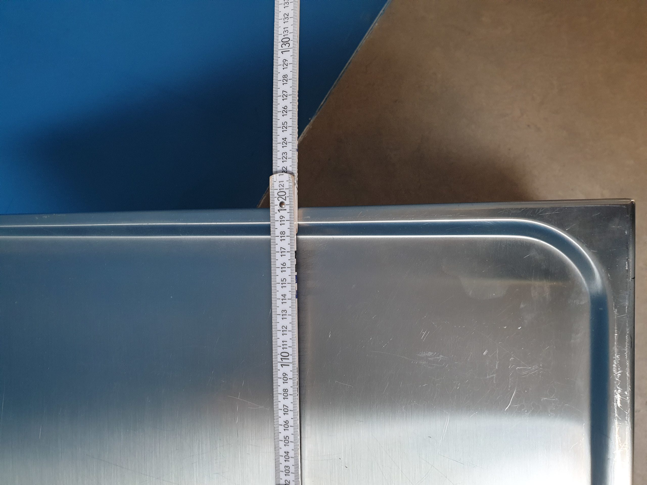 Blanco 0542183 Instrumentenzureichtisch – Hydraulich – Höhe Verstellbar Ca 60 x 120 cm – Bremsbar