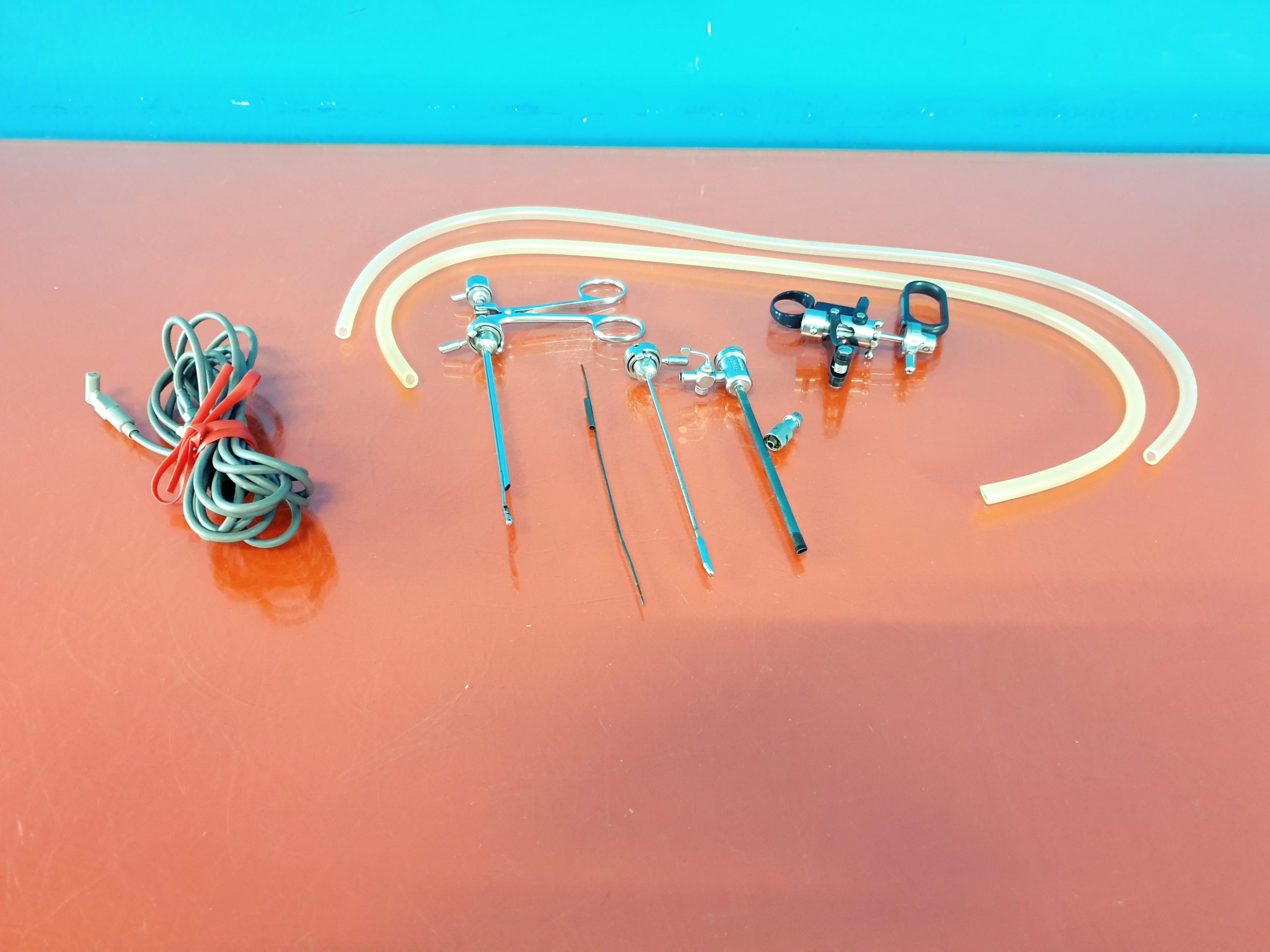 Resektoskopie Set + Resektoskop + Starre Biopsiezange – Zange