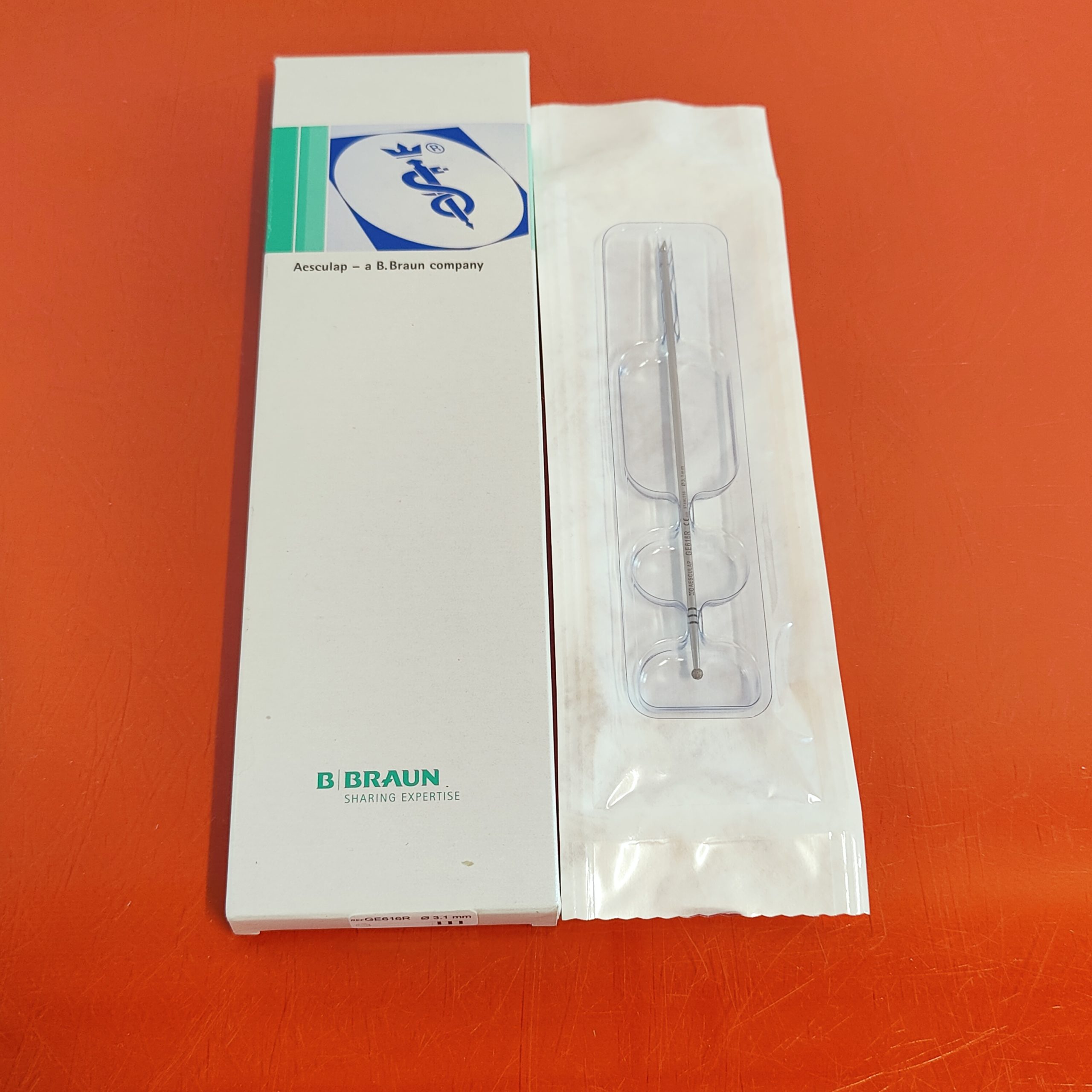 Aesculap GE616R Hi-Line DIAMANT FRAESA III D 3,1mm 5 X