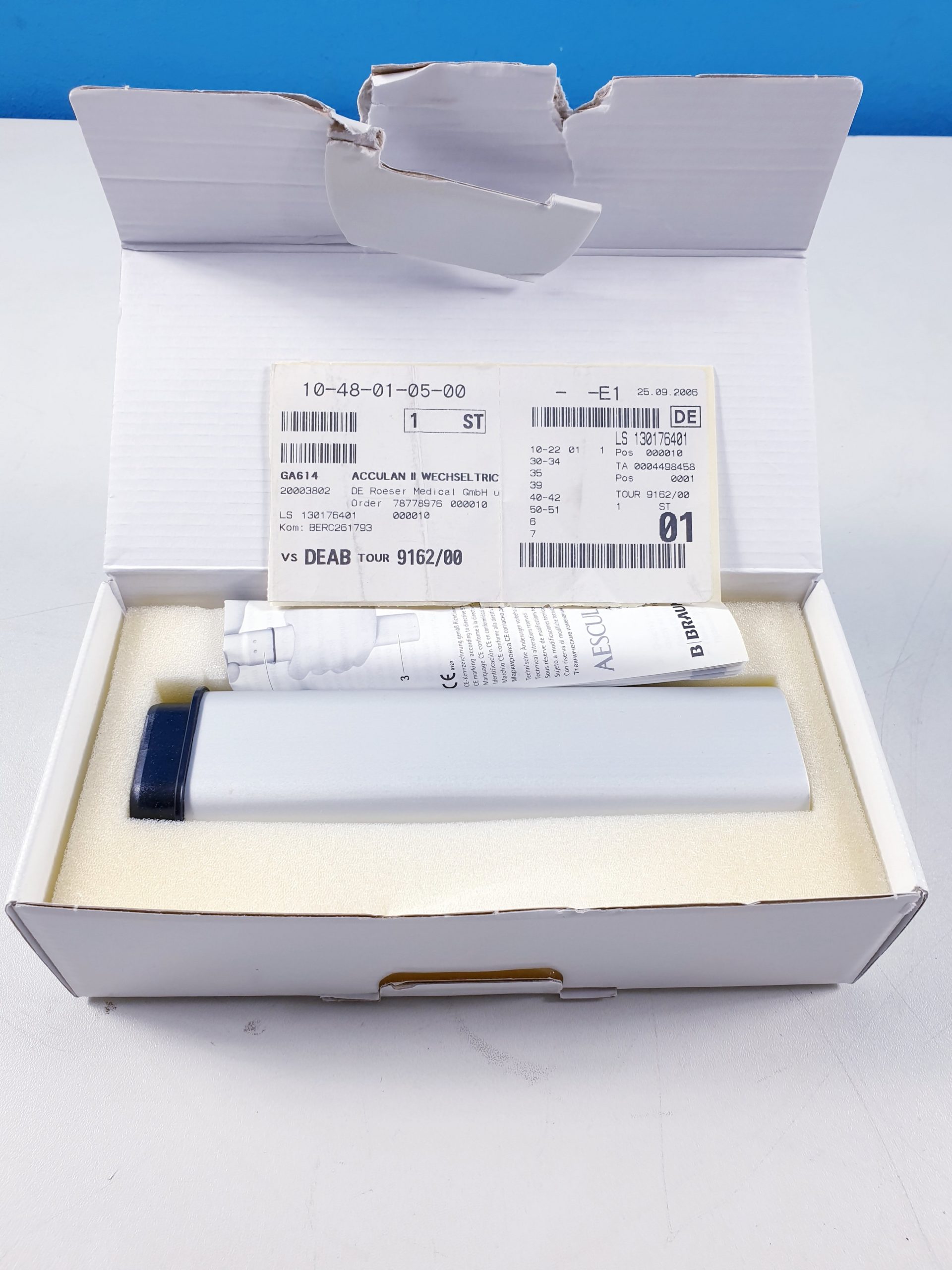 Aesculap Acculan GA614 GA 614 NEW UND ORIGINAL