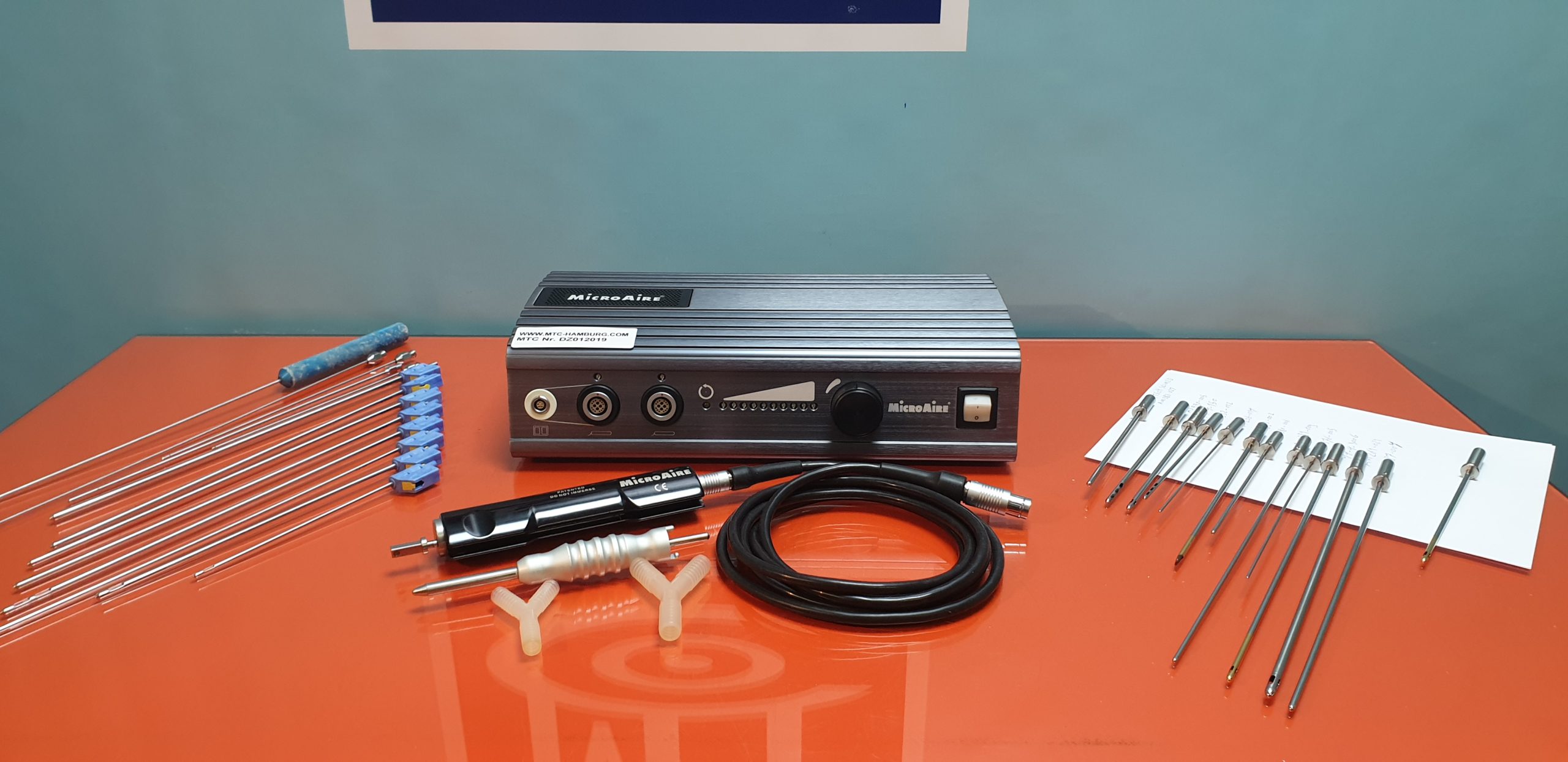 MicroAire Liposuction Lipo Suction Surgical System Base + HandPiece Autoclave + Accessories