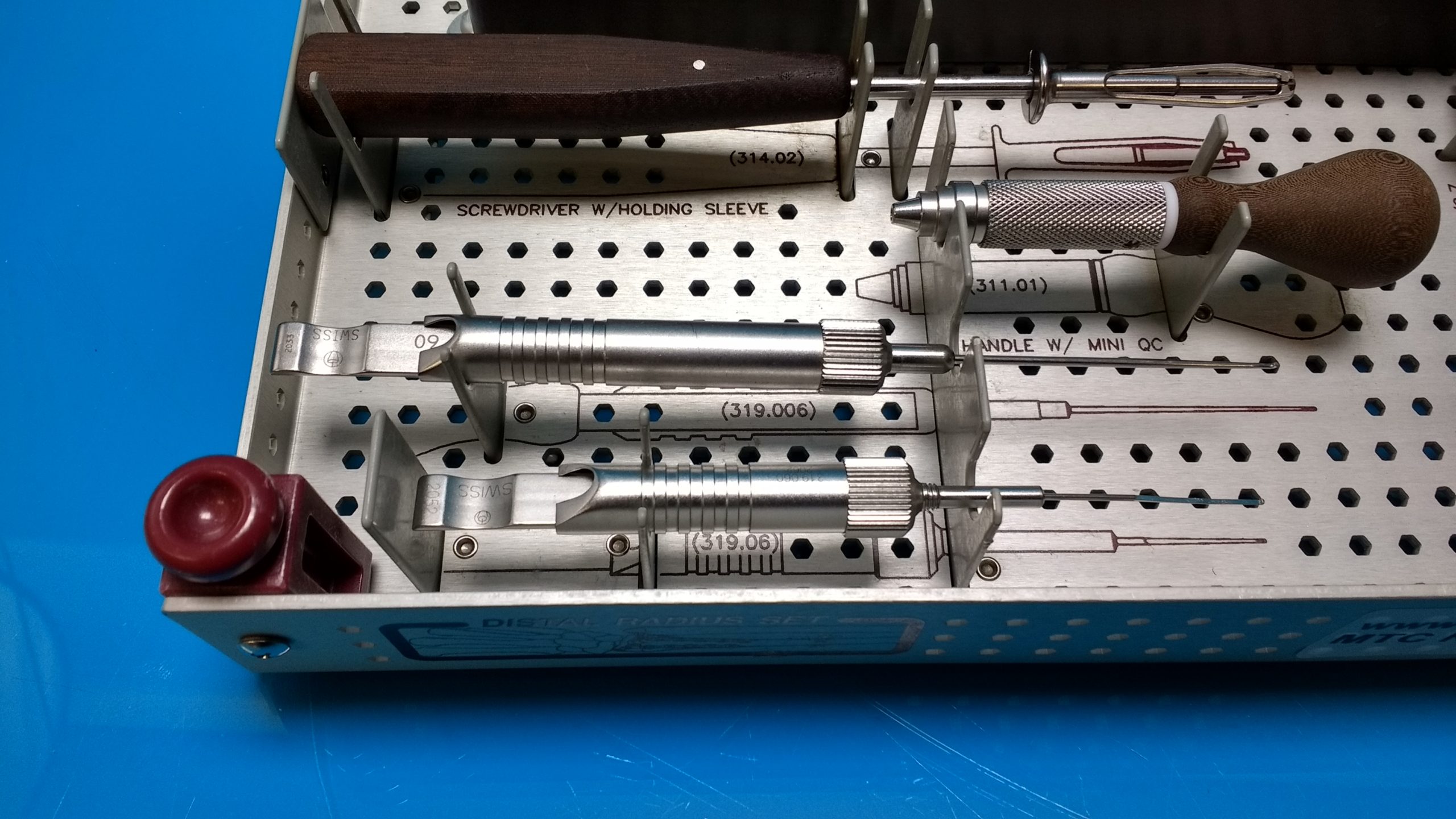 SYNTHES DISTAL RADIUS SET FIXATOR INSTRUMENTS