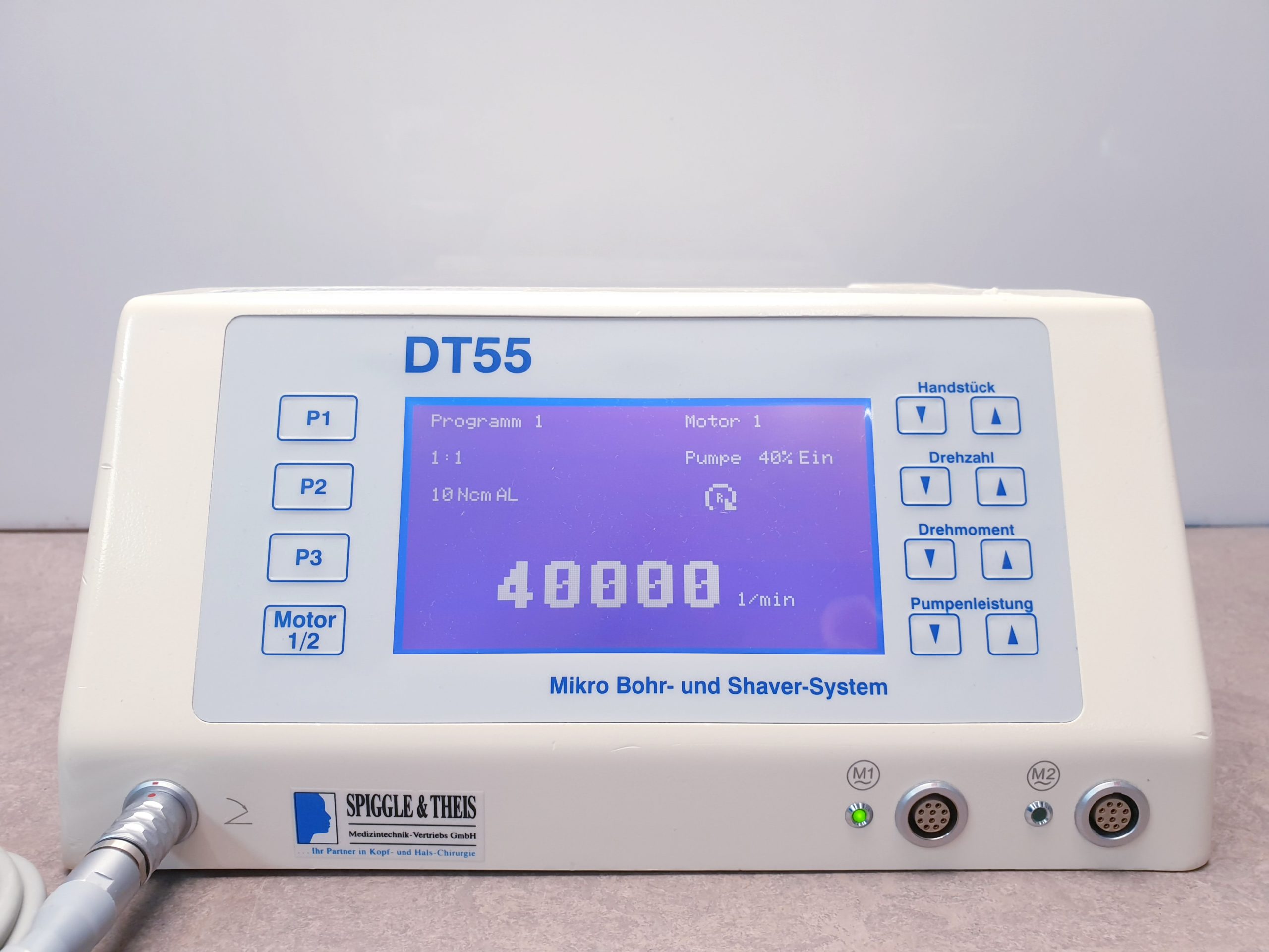 Spiggle und Thies DT55 Mikro Bohr- und Shaver System Micro Drill System DT55