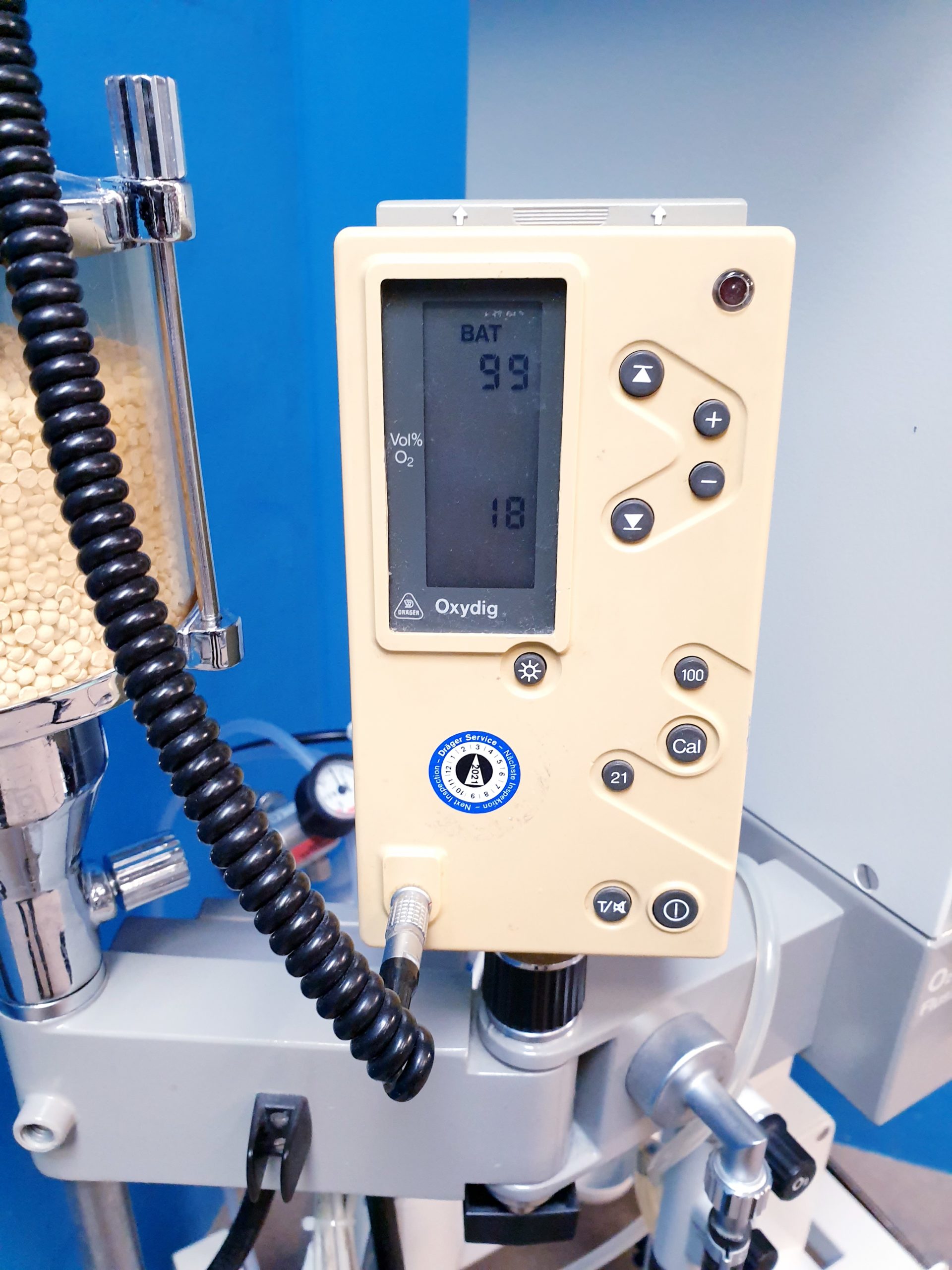 Dräger Draeger Sulla 808 – Oxydig Iso Kreisteil