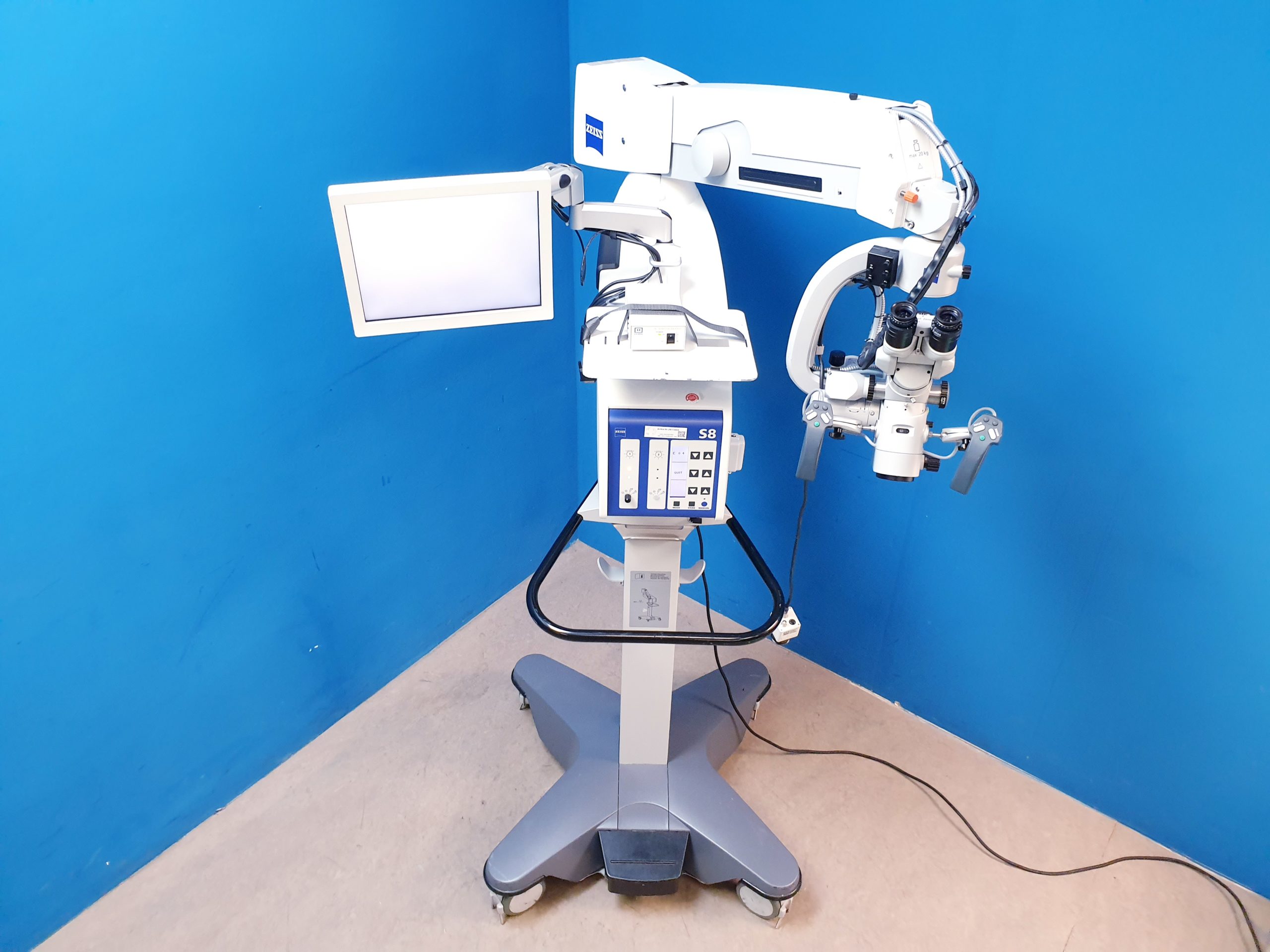 Carl Zeiss OPMI Vario / S8 Op Mikroskop + Monitor