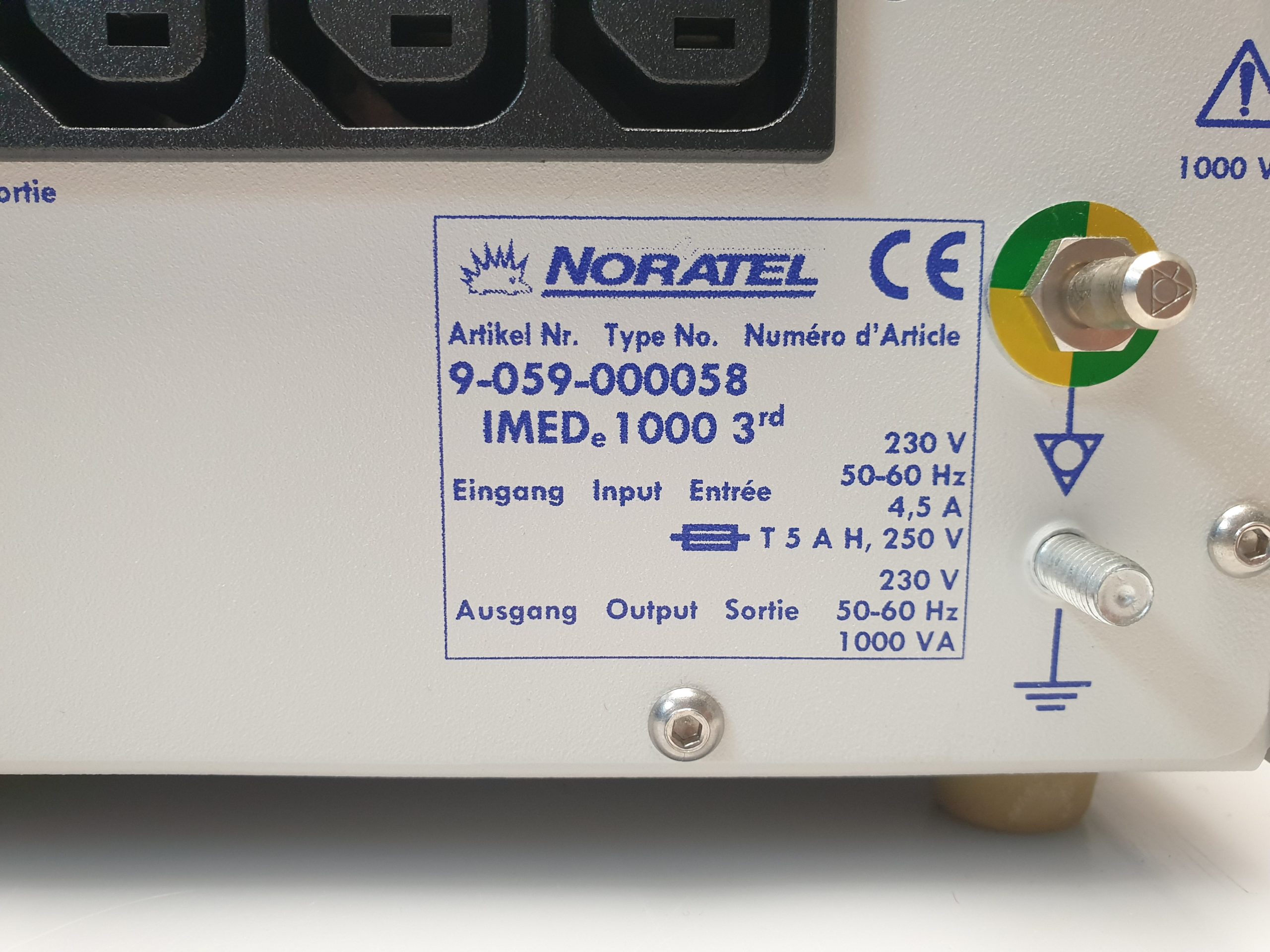 Noratel Imed Trenntrafo 1000VA