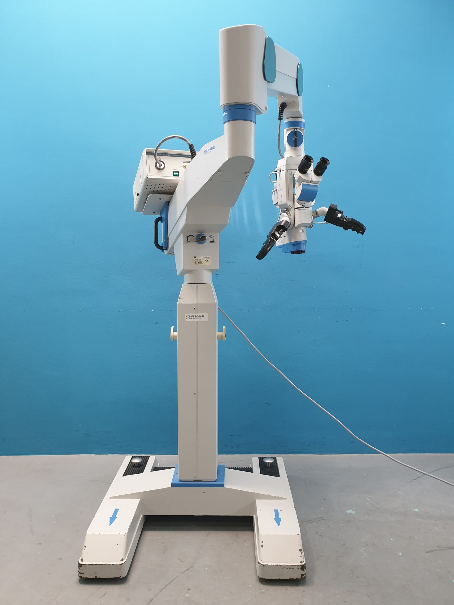 Möller Wedel VM 900 // VM900 AUF FS3-23 Stativ + Xenon XL-300 + HL-150 XL-HL300 Op Mikroskop