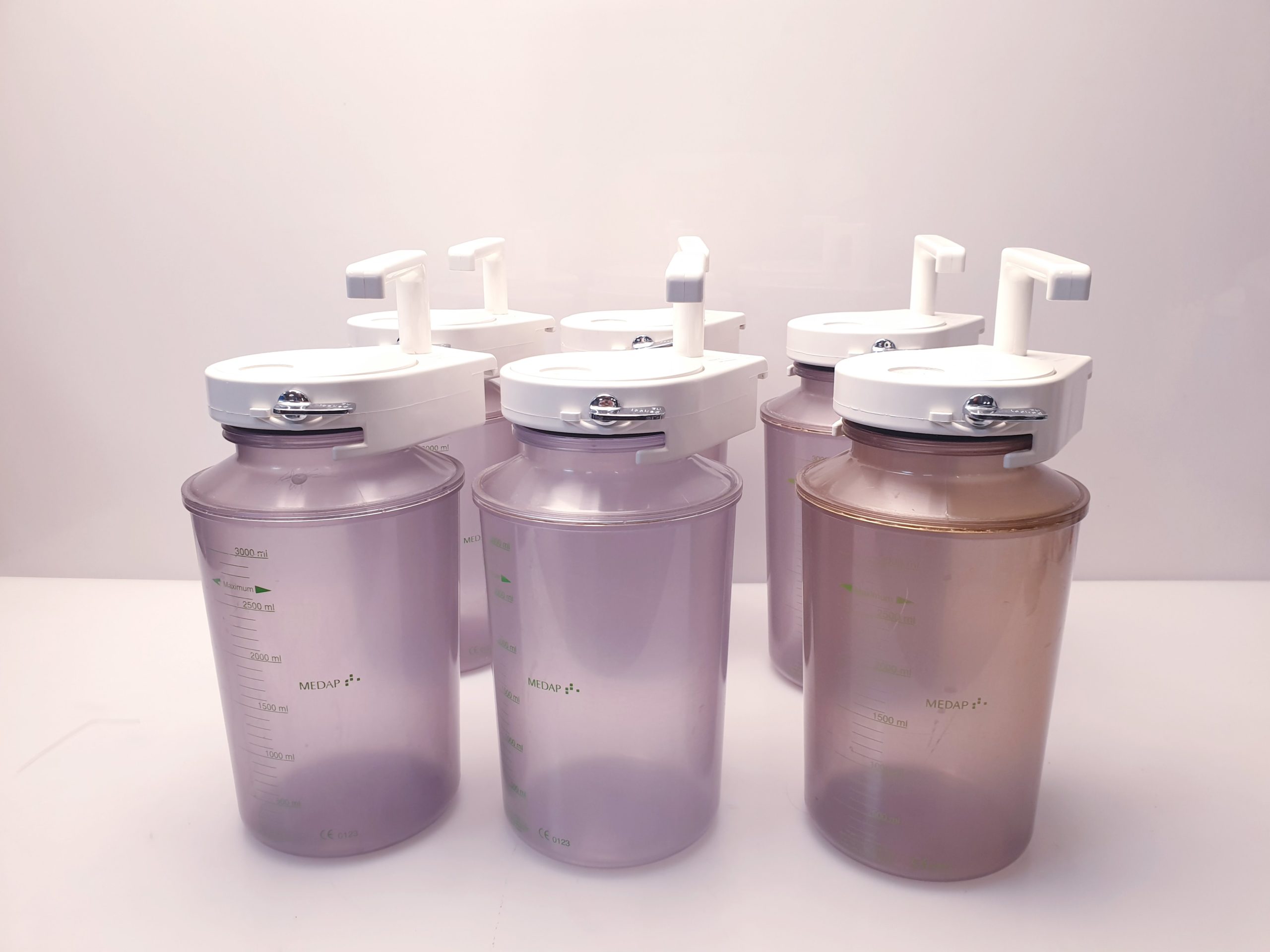 Maquet Medap Sekretbehälterverschluss 57500390 3 Liter mit Verschluss
