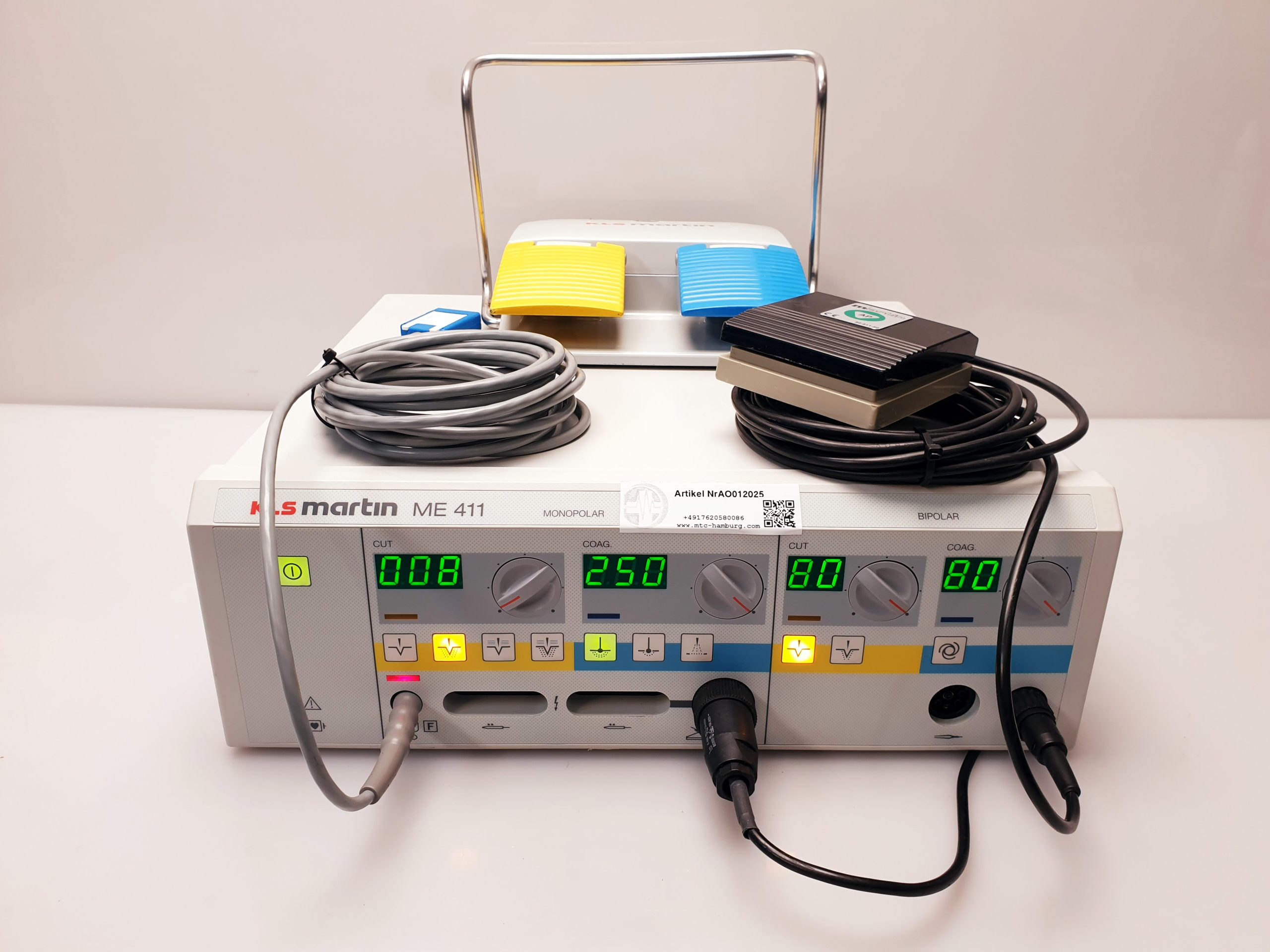 KLS MARTIN ME 411 – ME411 – HF-Chirurgie-Einheit