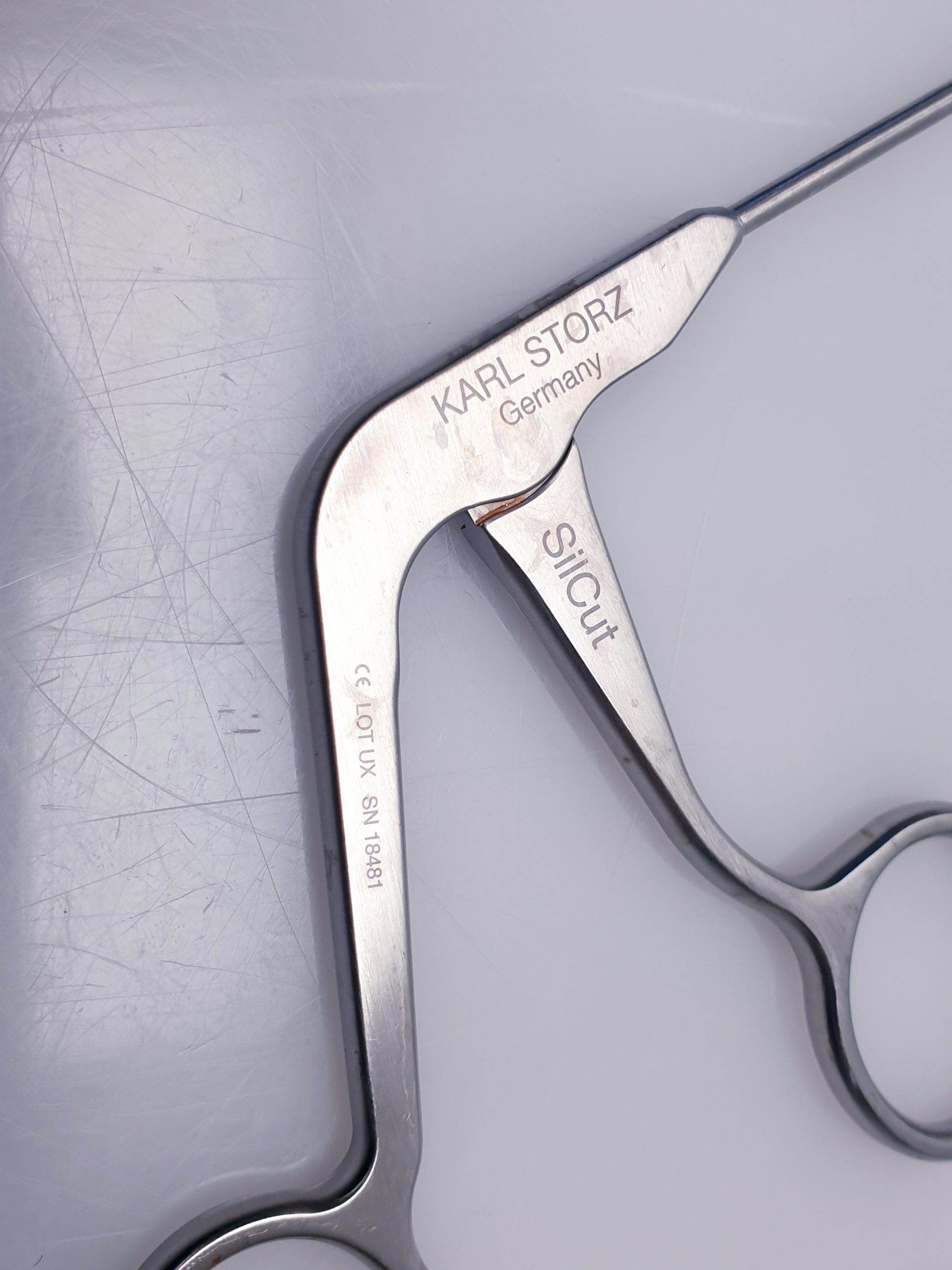 Karl Storz 28171 2,7 mm SilCut Forceps scissor