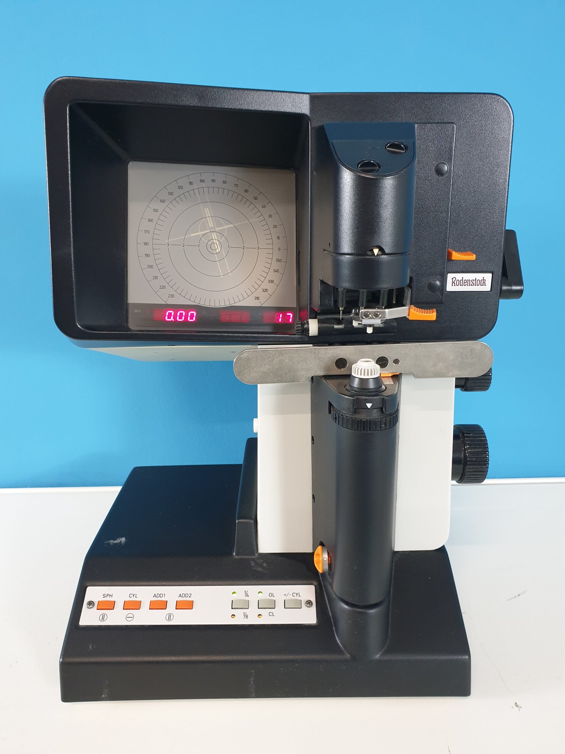 Rodenstock Typ 3012.006 Scheitelbrechwertmesser , Projektion