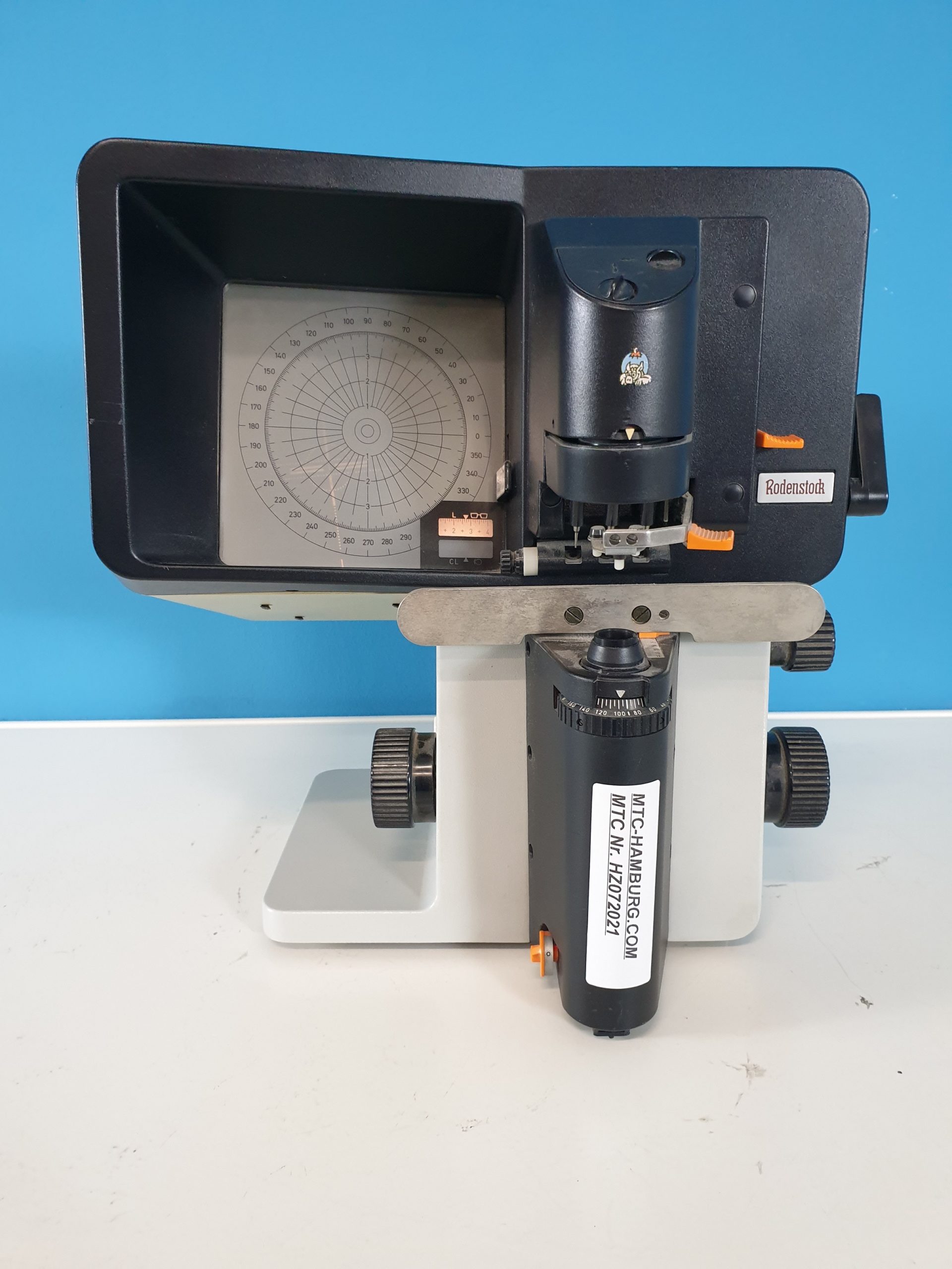 Rodenstock Typ 3012.002 Scheitelbrechwertmesser , Projektion