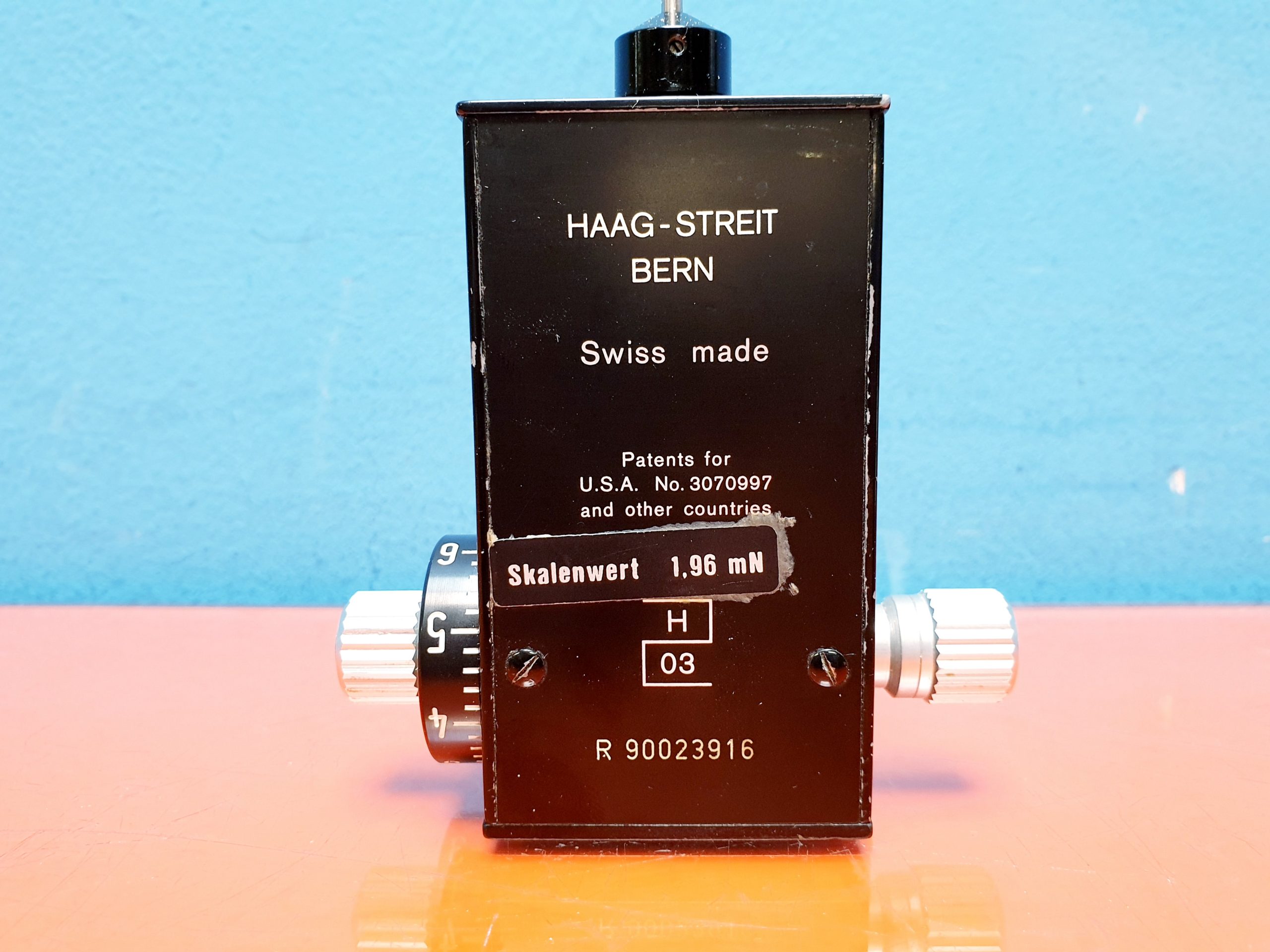 Haag Streit R900 – R 900 – 1,96 mN Tonometer Applanations Tonometer