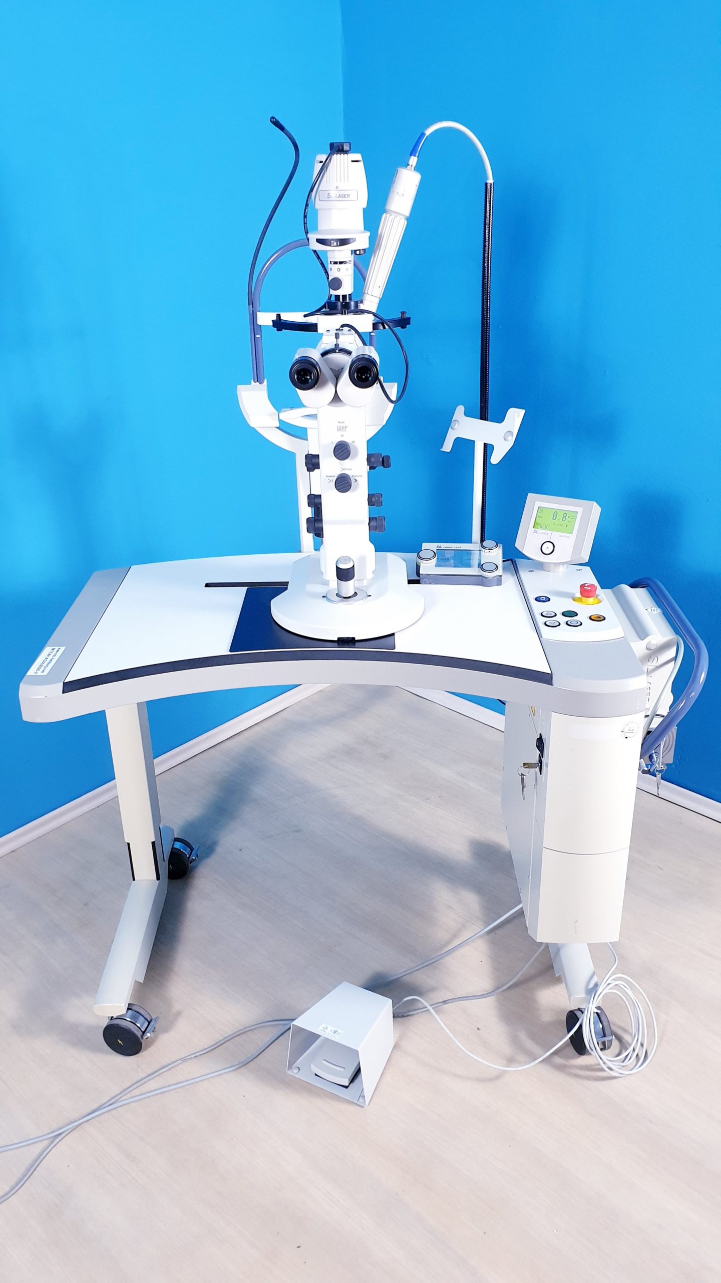 Meridian Grün Laser SL 532 Nd YAG Laser Mit Topcon Spaltlampe –