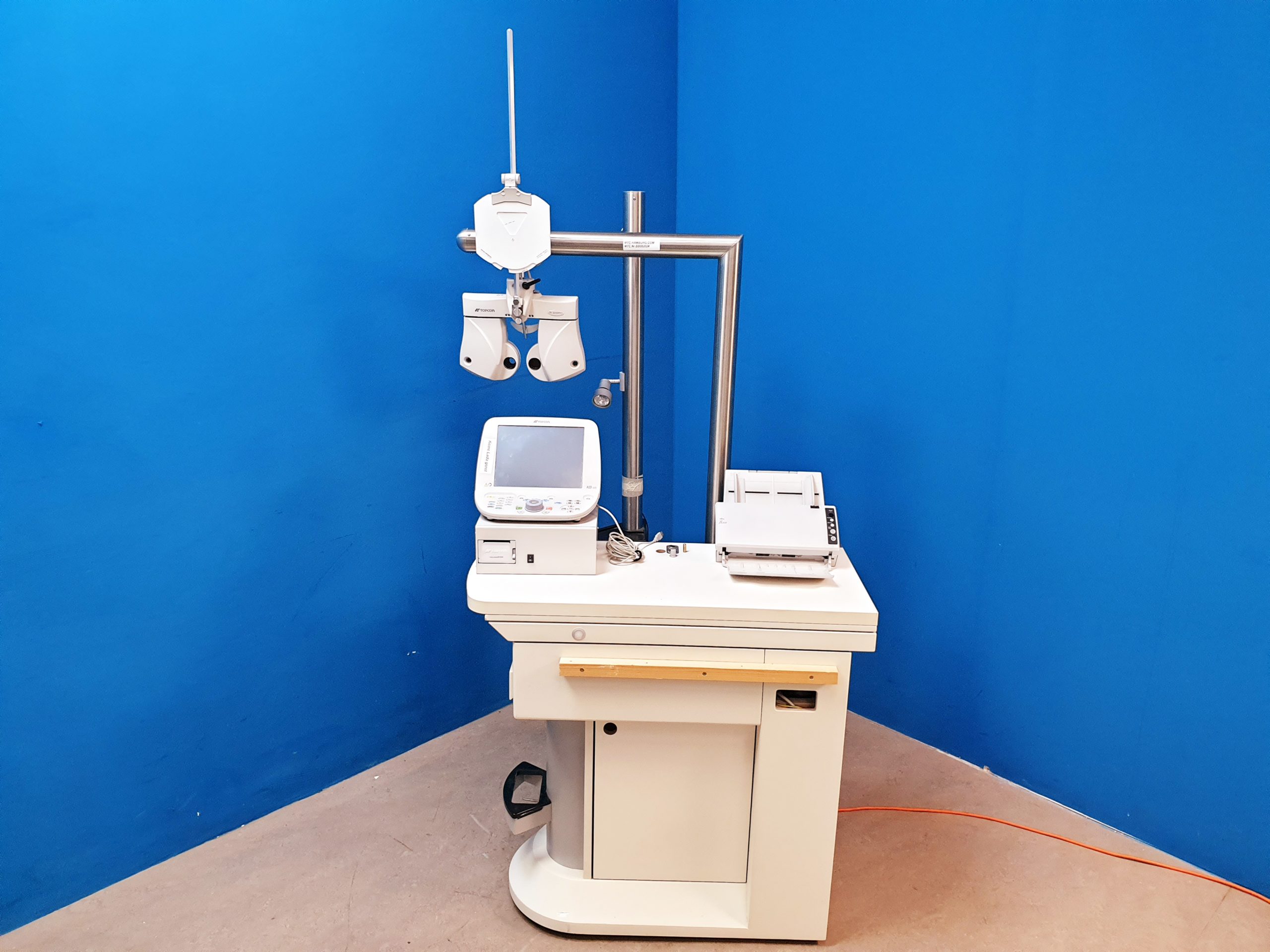 Topcon Ophtalmologische Einheit Compu cv-5000 Vision CV-5000Pro KB-50S,