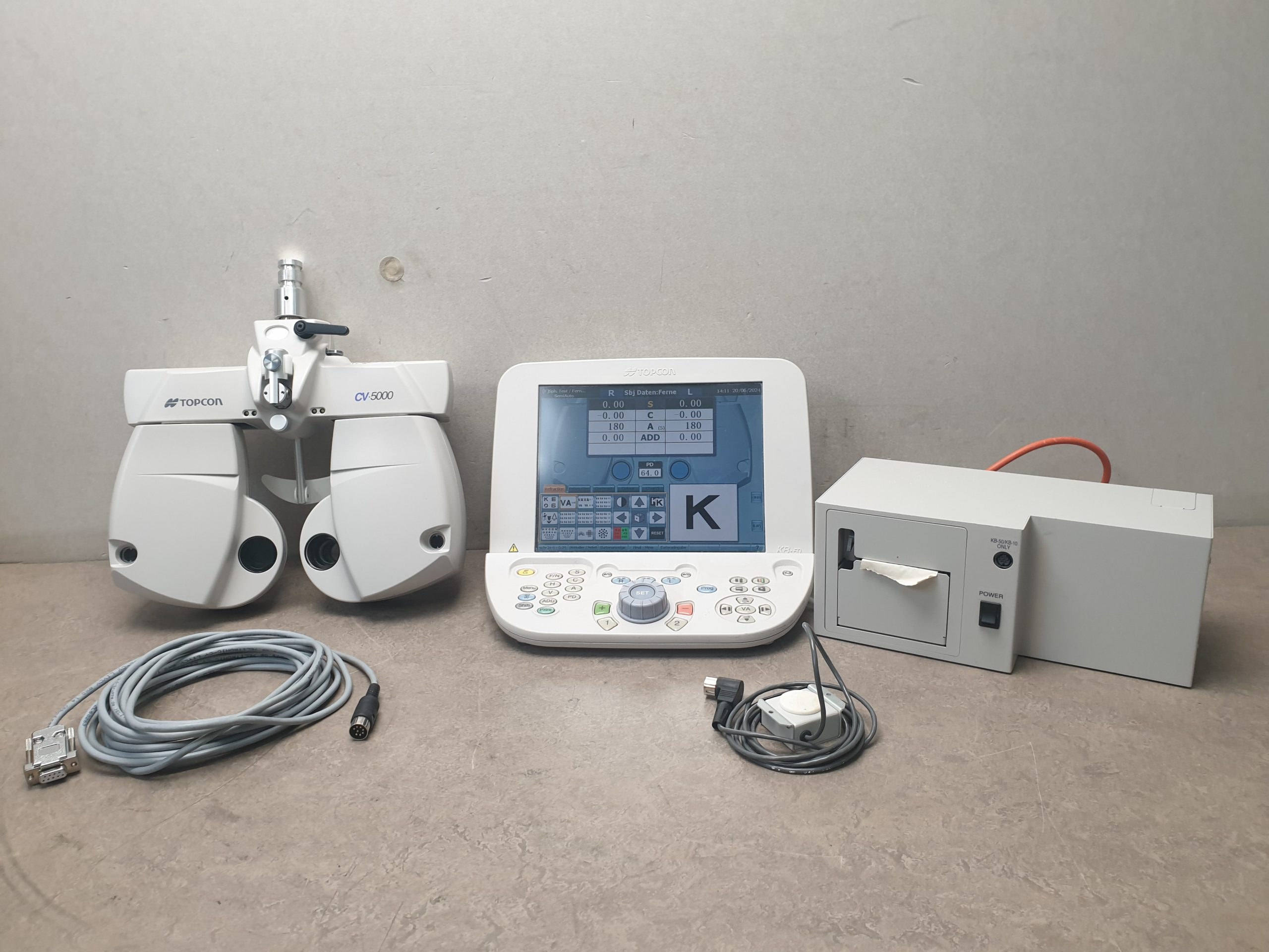 Topcon CV 5000 // CV-5000 automatischer Phoropter