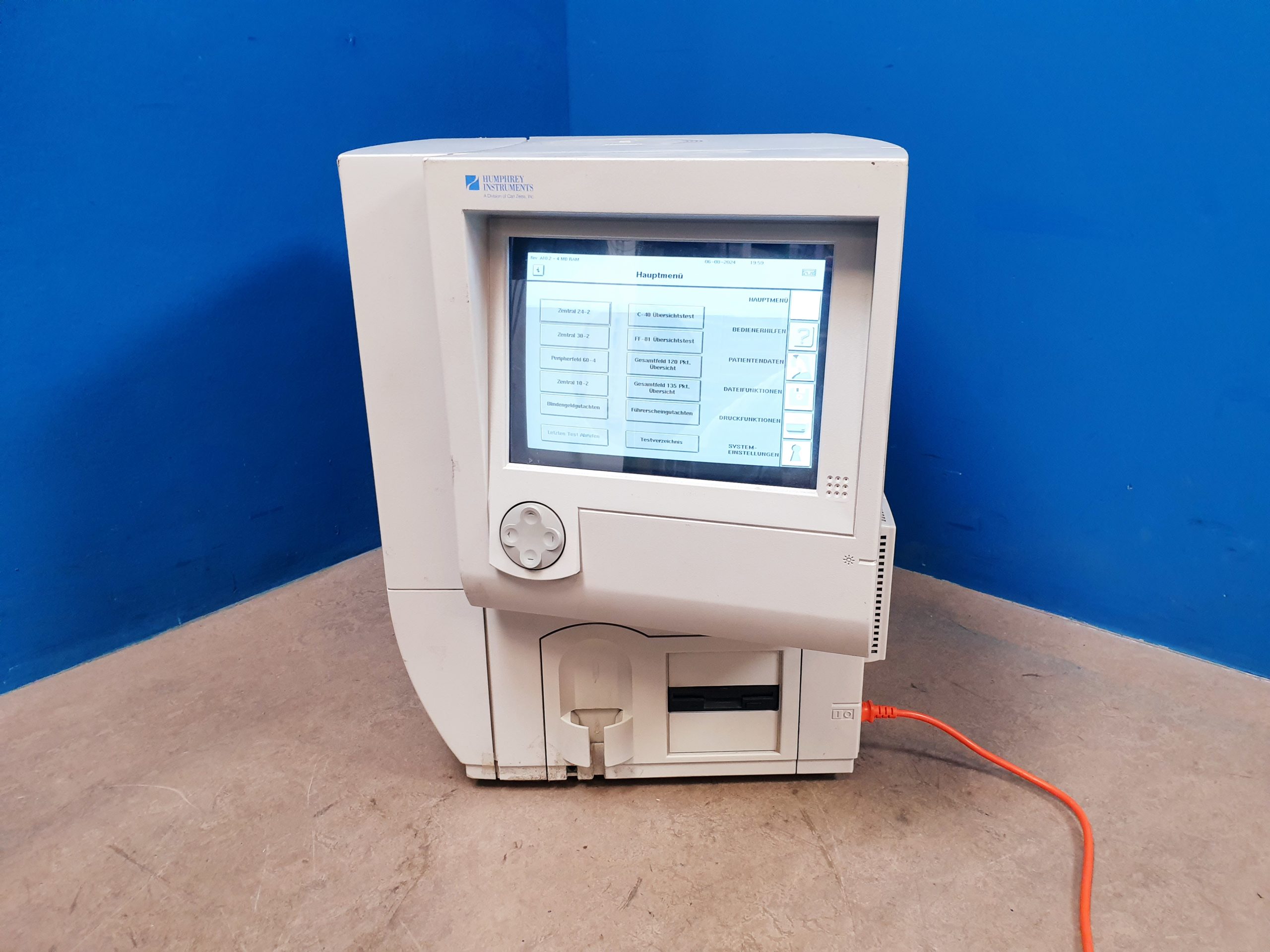 CARL ZEISS Humphrey 720 Gesichtsfeldanalysator