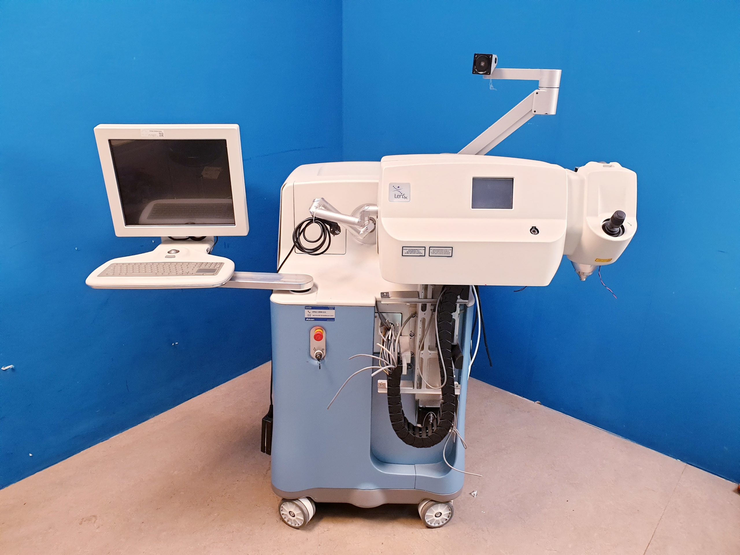 Alcon LENSX Laser – Defekt – Ersatzteilträger