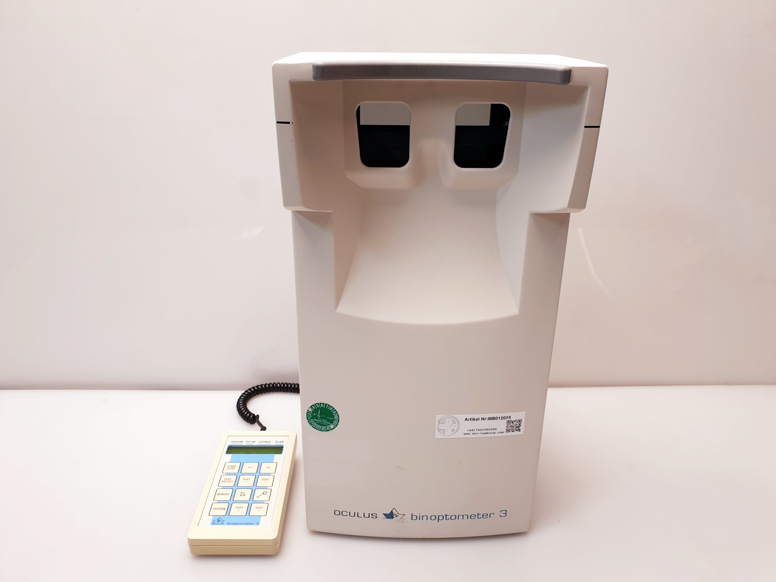 Oculus Binoptometer 3 59850 Sehtestgerät