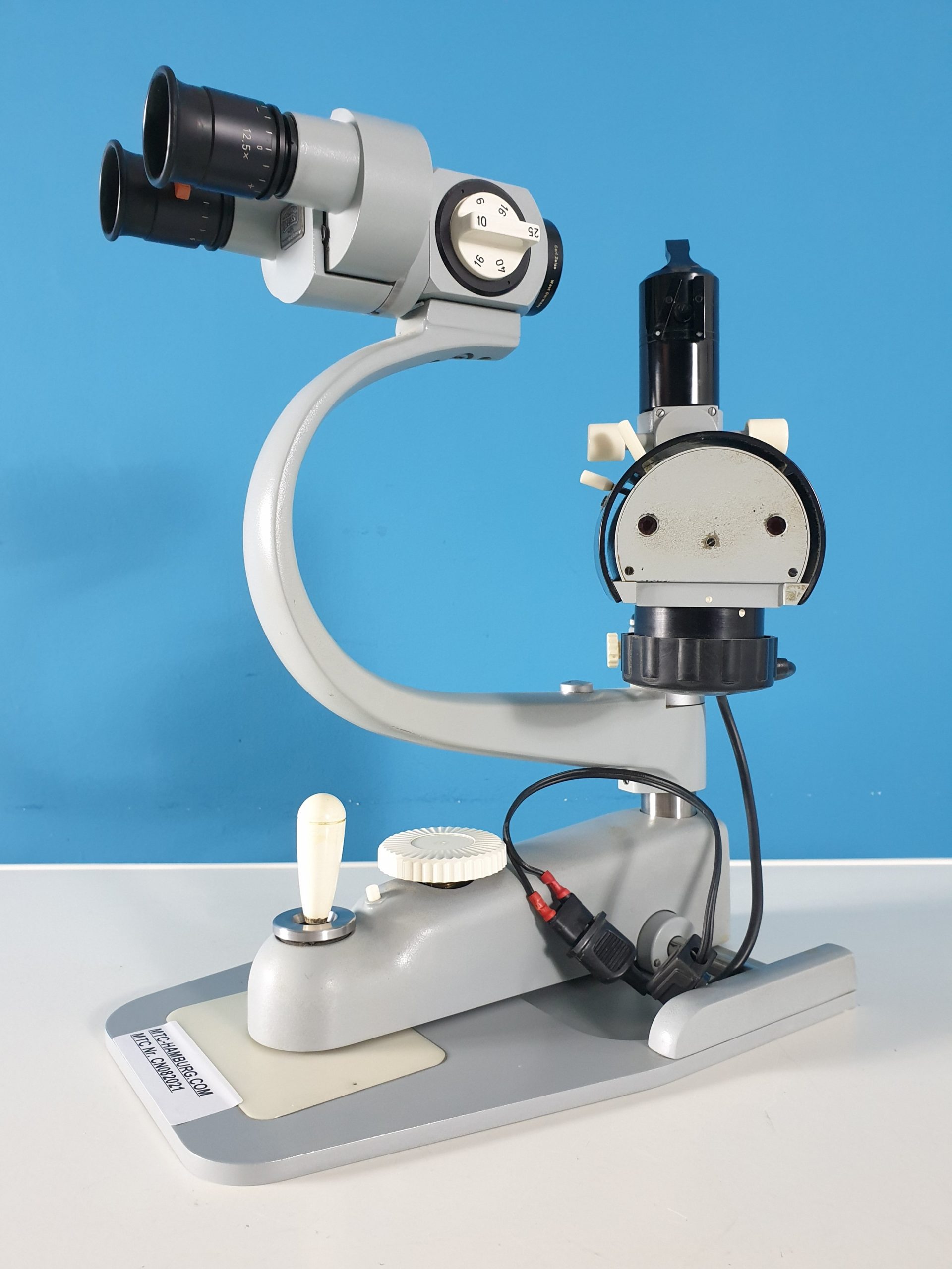 Carl Zeiss Spaltlampe 67089 f=100 f=125 12,5x