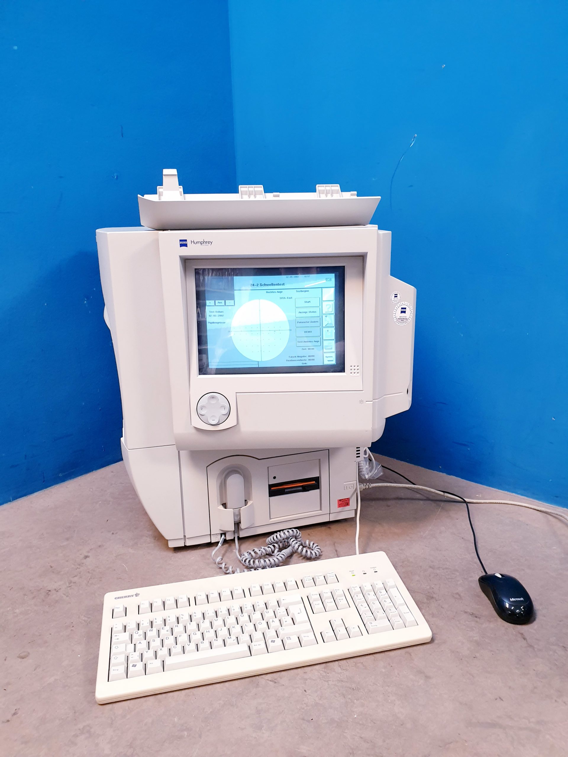 Perimeter Zeiss Humphrey Field Analyzer, Modell 740i – FIELD ANALYSER PERIMETER