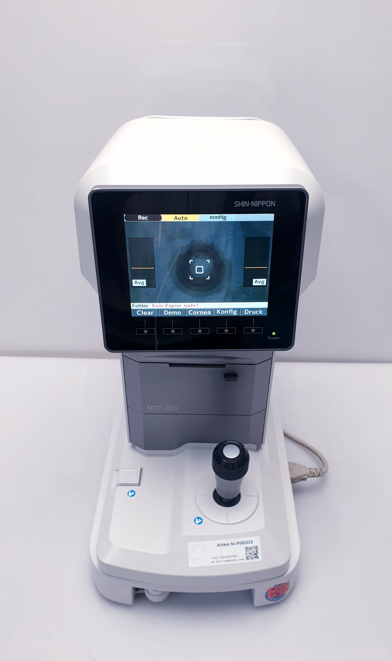 SHIN NIPPON NCT-200 – Tonometer