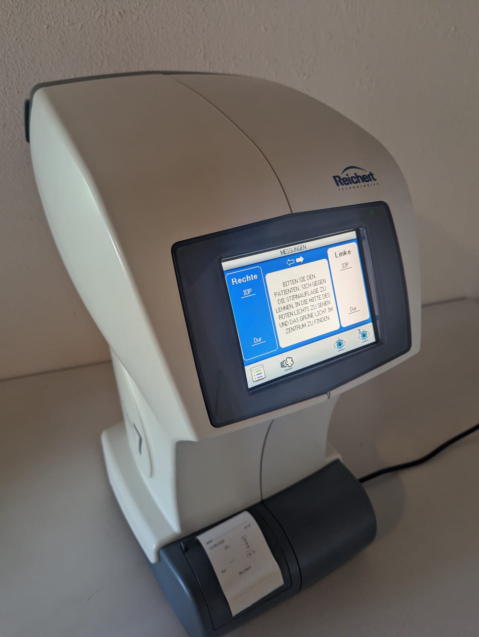 Reichert 7 Non Contact Auto Tonometer DOM 2012