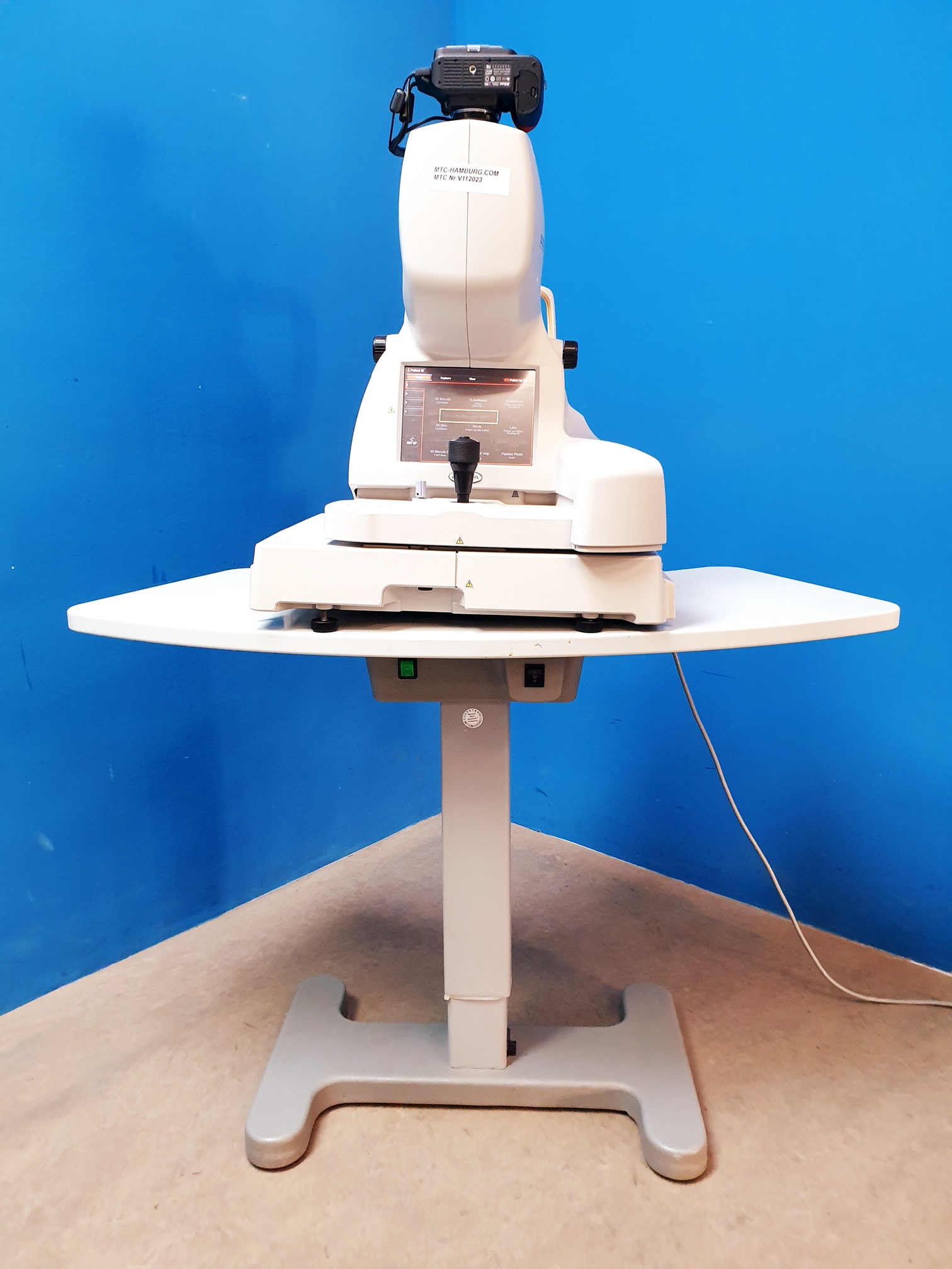 Topcon 3D OCT 2000 // 3D OCT-2000 Optical Coherence Tomography DOM 2010—-