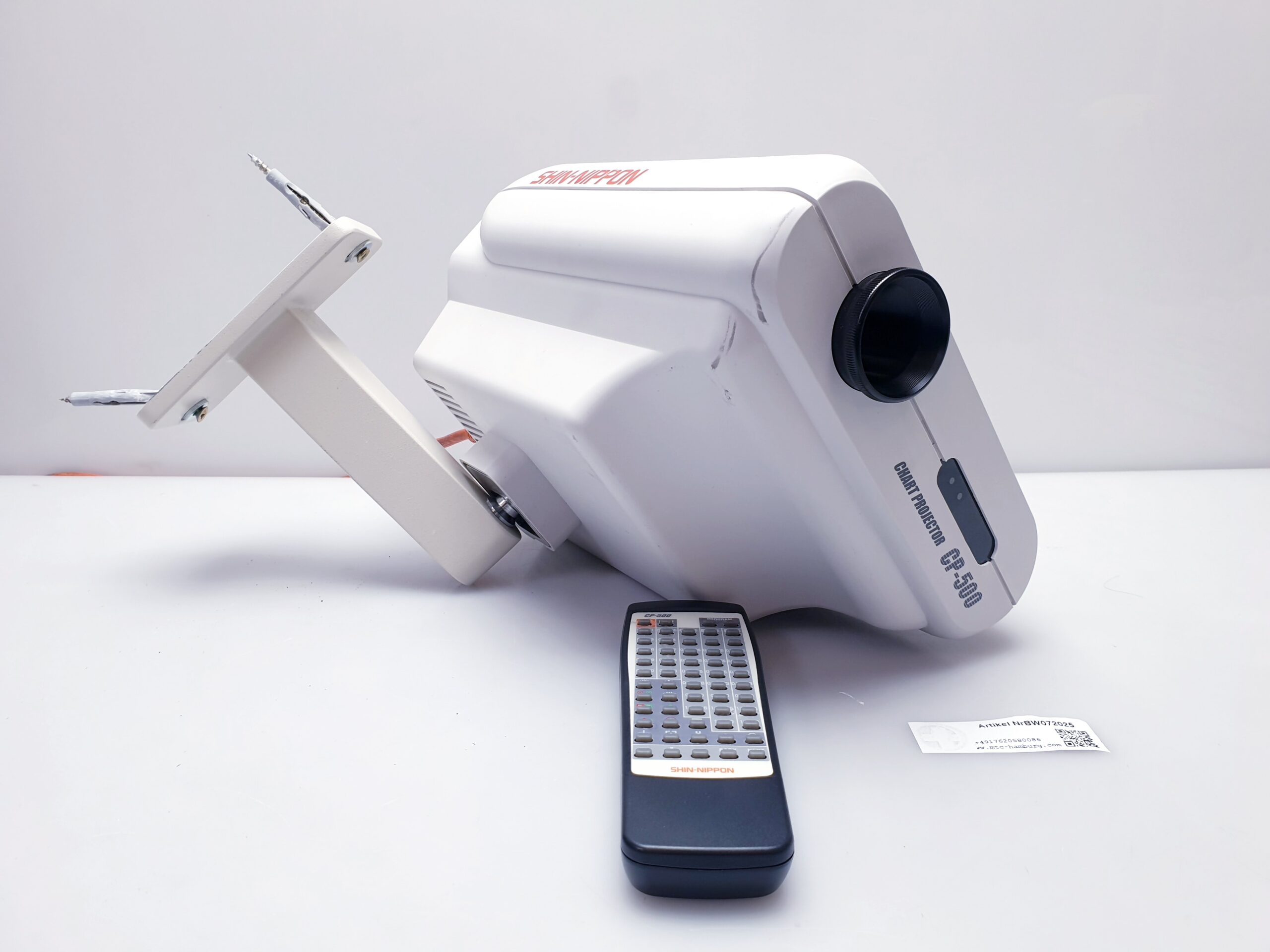 Shin Nippon CP-500 – CP500 Chart projector Shin Nippon + Fernbedienung