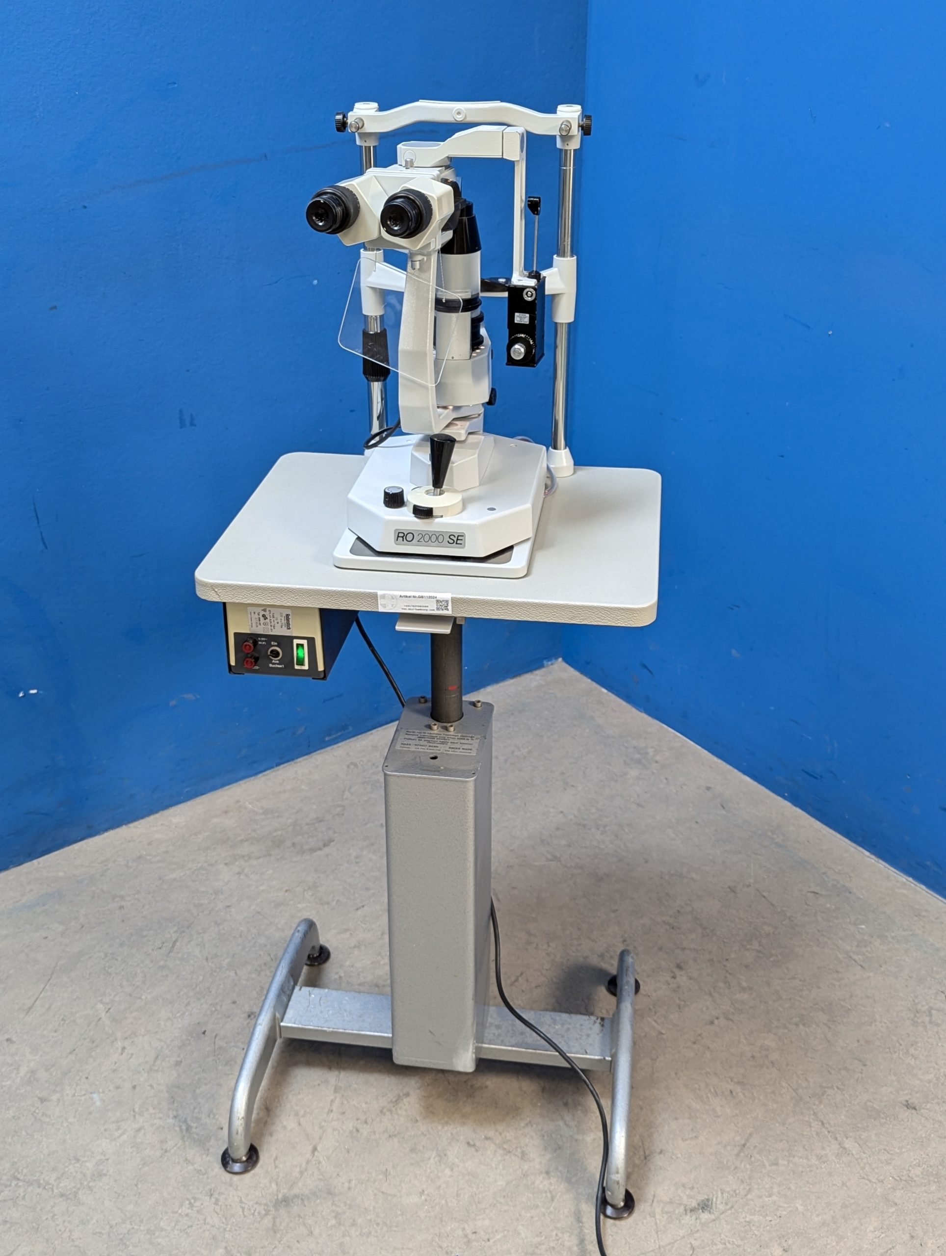 Rodenstock RO 2000SE Spaltlampe + Haag-Streit Tonometer