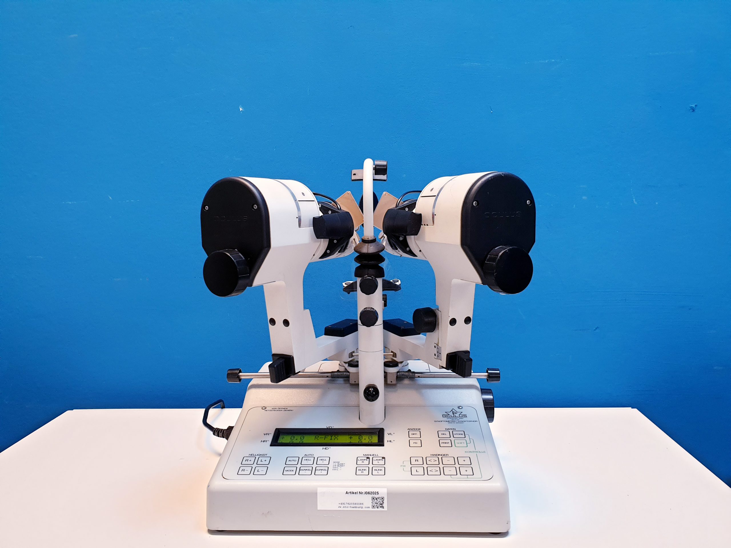Oculus Synoptometer – Synoptophor – Opthalmic Examination