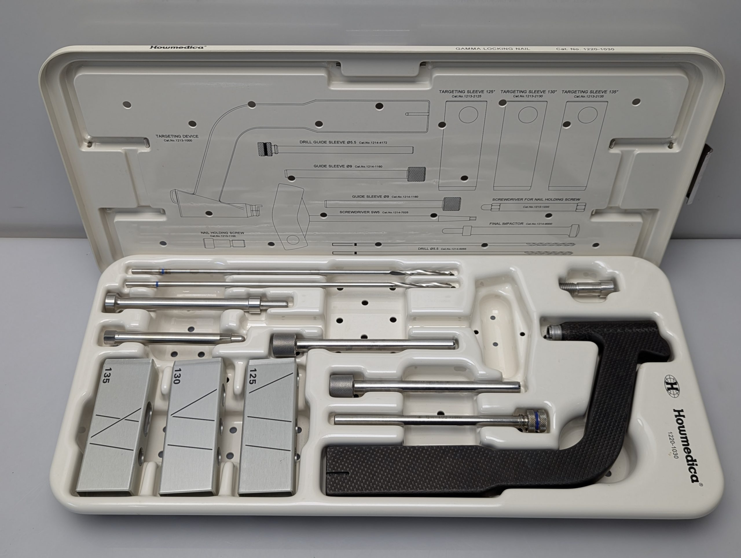 Stryker Howmedica 1220-1030 GAMMA LOCKING Nail – Instruments AD122024