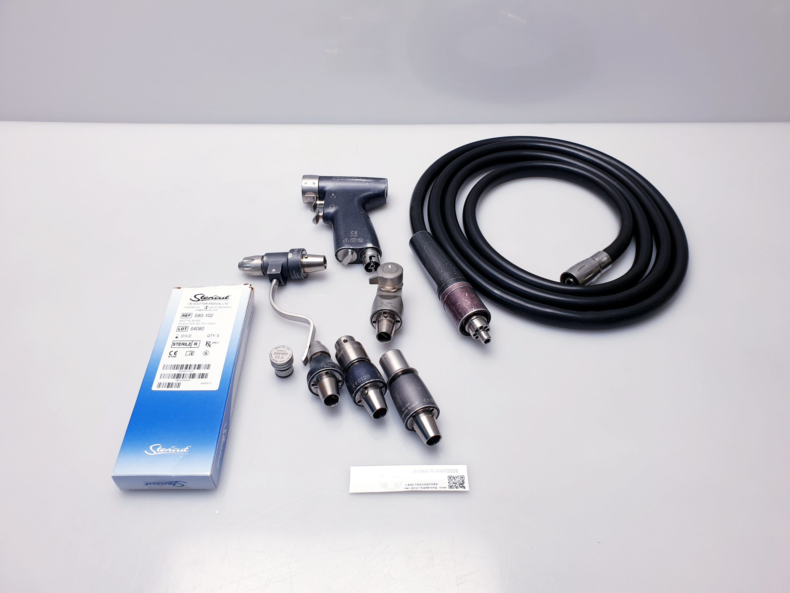 Desoutter Multidrive + RX-500 Reamer + SX-500 Sagittal Saw + WX-500 + DX-500 + …. Op Set