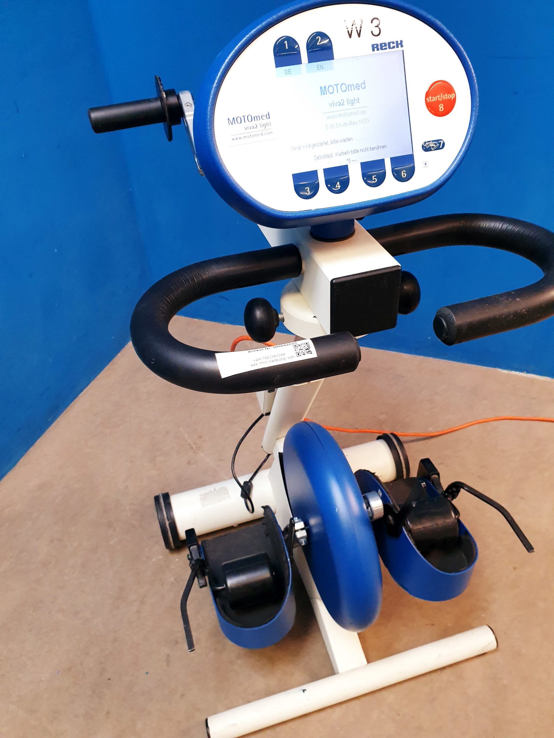 Reck Motomed Viva 2 Light Arm + Beintrainer Therapiegerät Bewegungstrainer