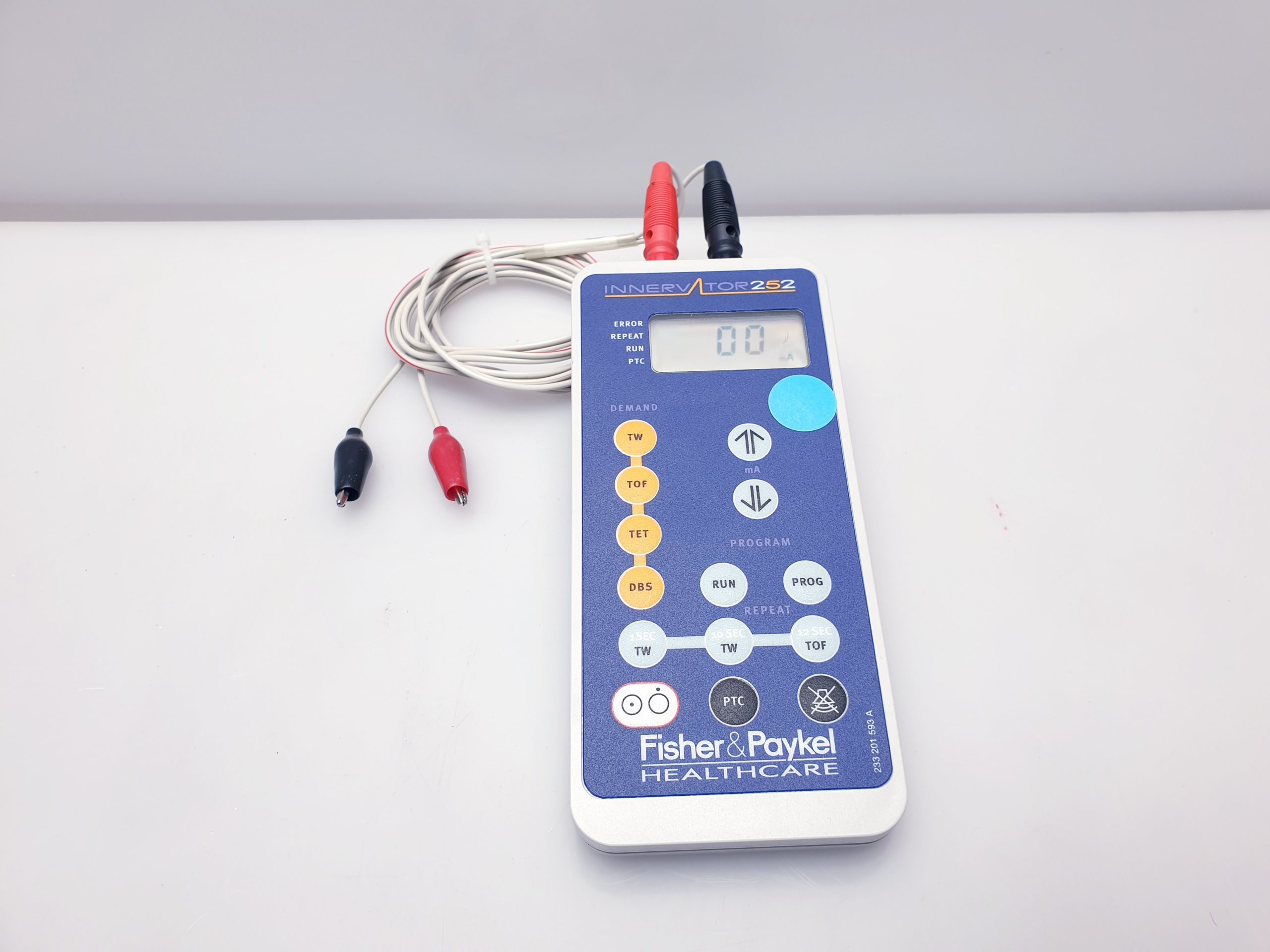 Fisher & Paykel Innervator NS 252 Neuro Nerven Stimulator Diagnos Nerve Stimulator