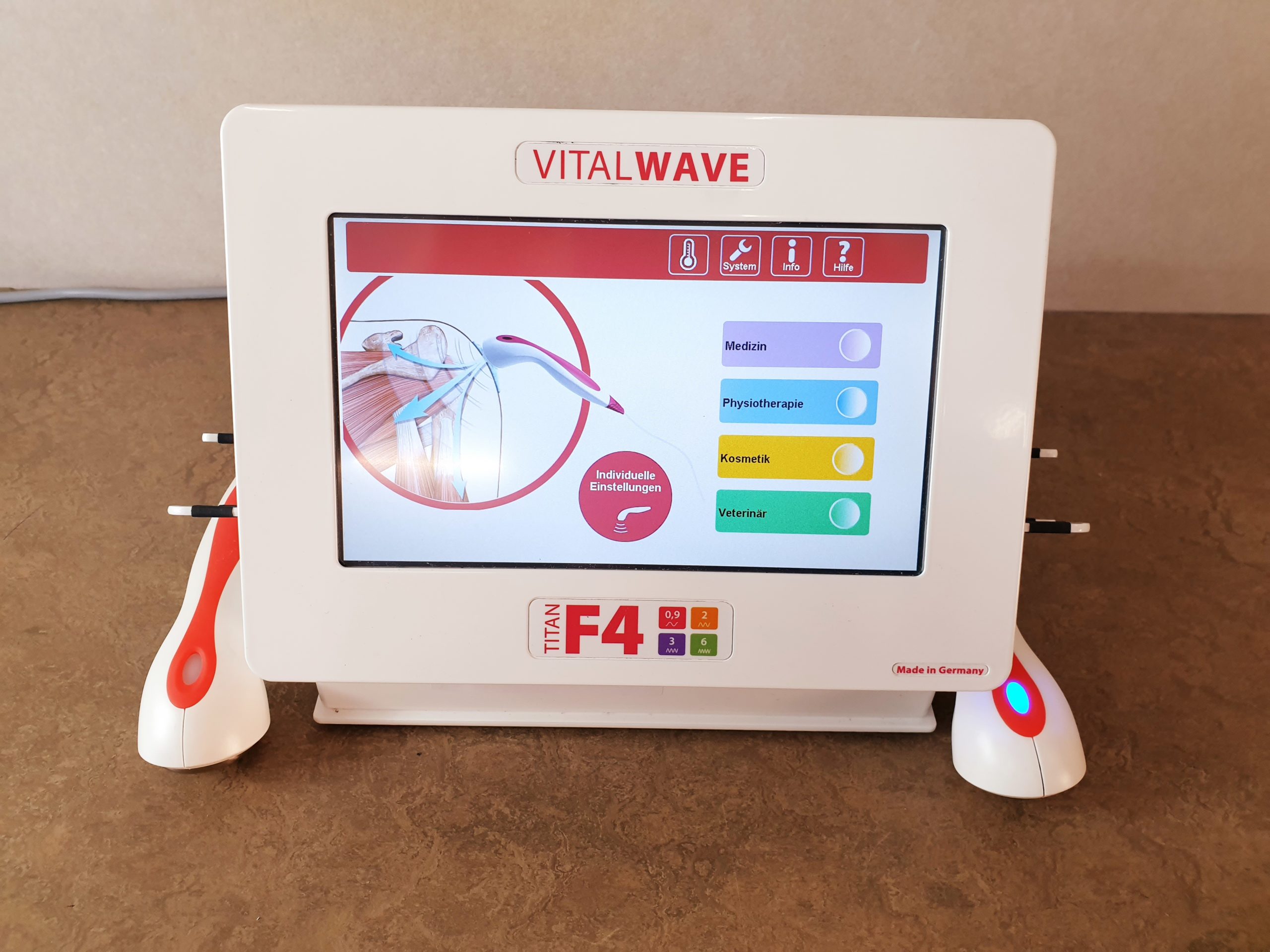 VITAL WAVE TITAN F4 Ultraschallgerät V-Sonic Vital Wave Titan F4 Ultraschalltherapiegerät