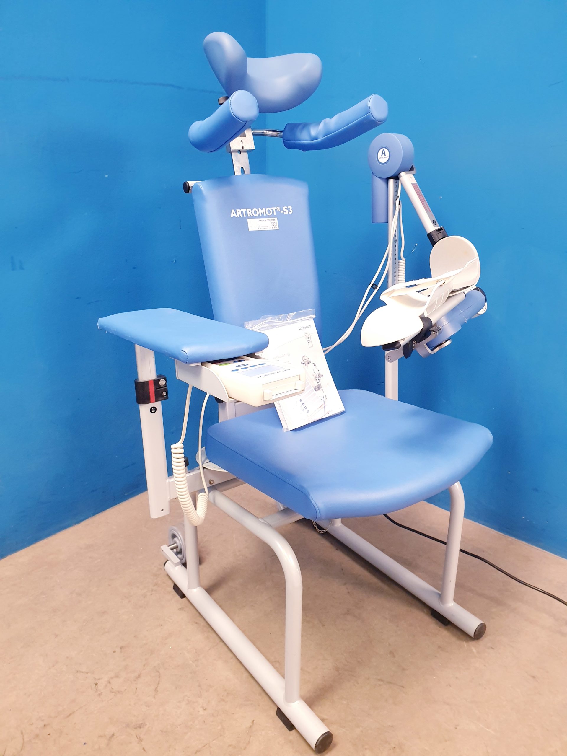Artromot S3 // S 3 Comfort Bewegungsschiene fürs Schultergelenk // Blau // Rollbar DOM 2018